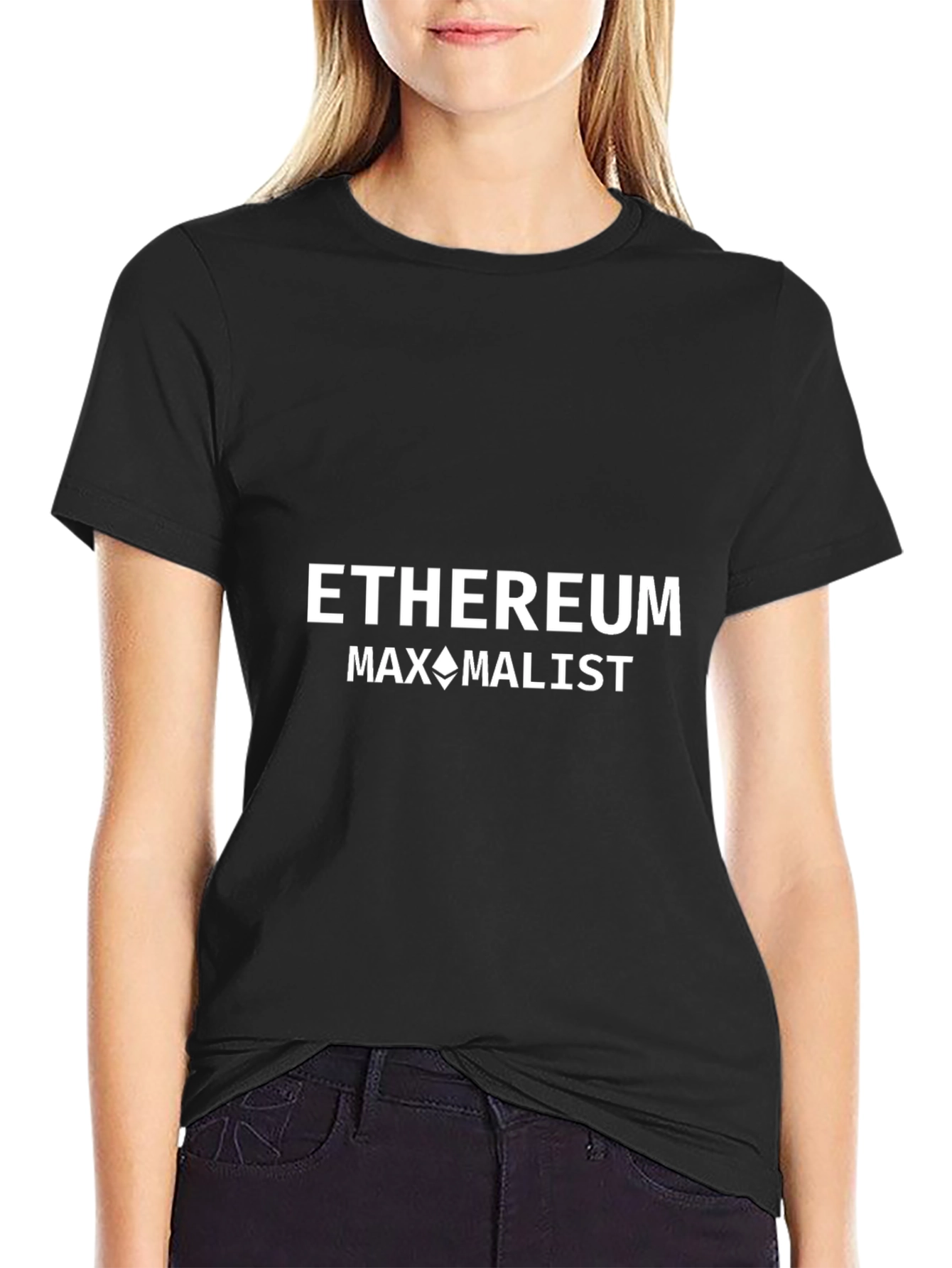 Camiseta Hombre Ethereum Maximalist - Diseño Crypto