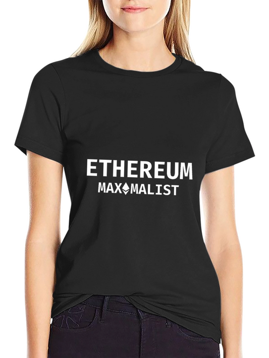 Camiseta Hombre Ethereum Maximalist - Diseño Crypto