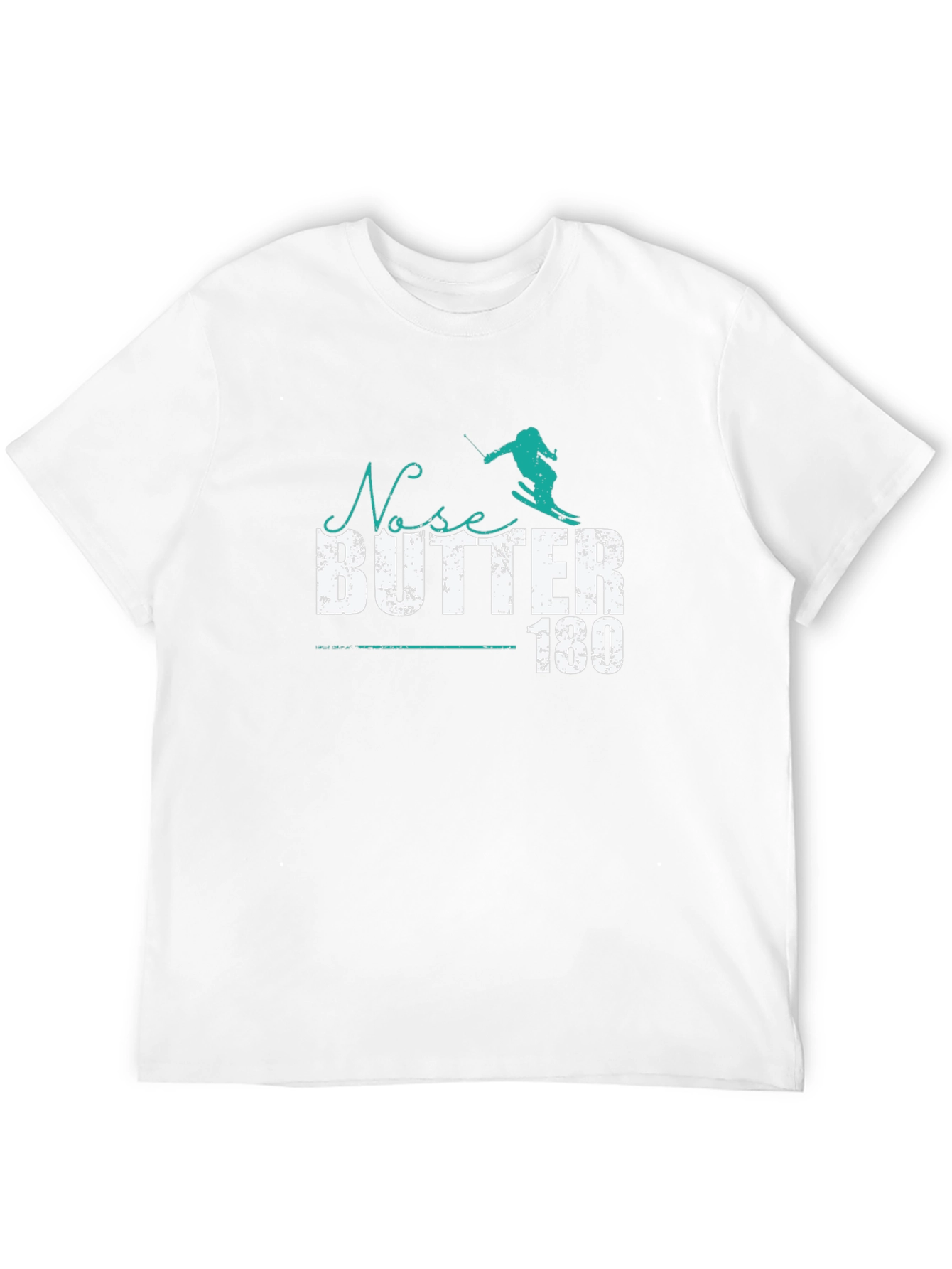 Camiseta Negra Ski Nose Butter 180
