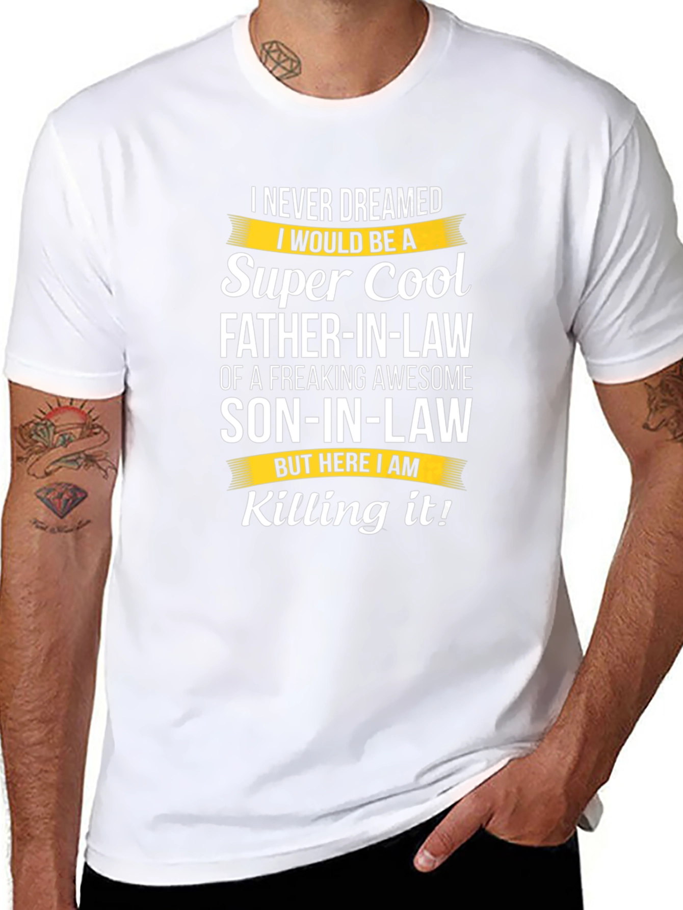 Camiseta Super Cool Father-In-Law