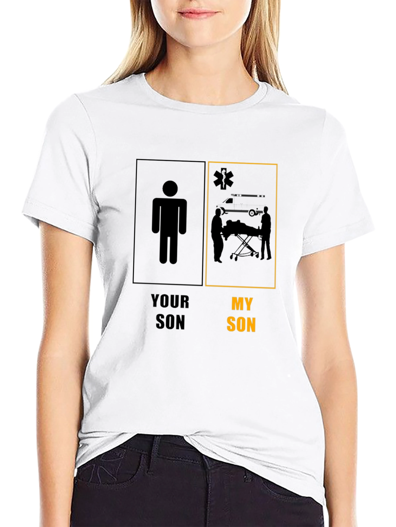 Camiseta Mi Hijo Paramédico