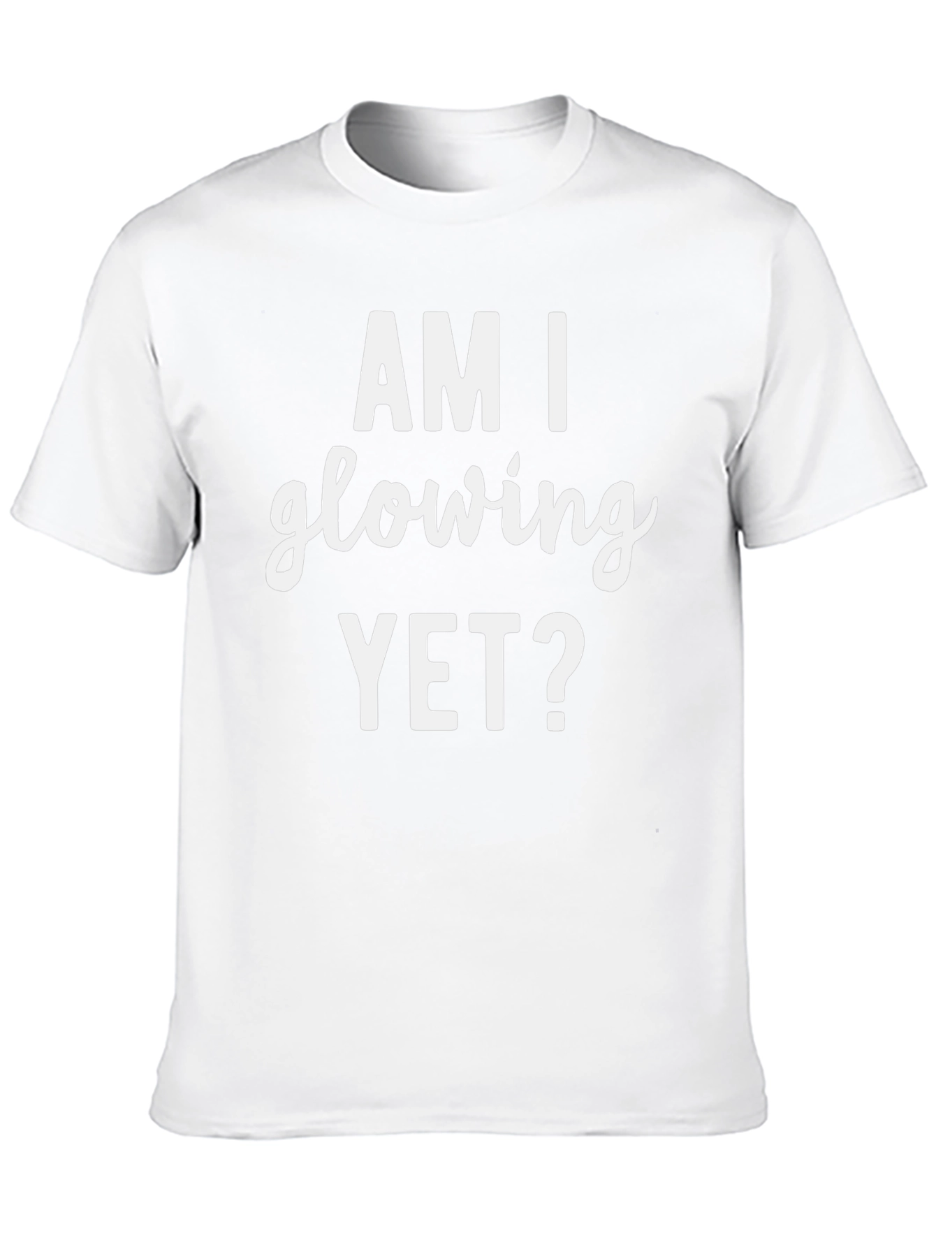 Camiseta Negra Hombre ¿Ya Estoy Brillando?