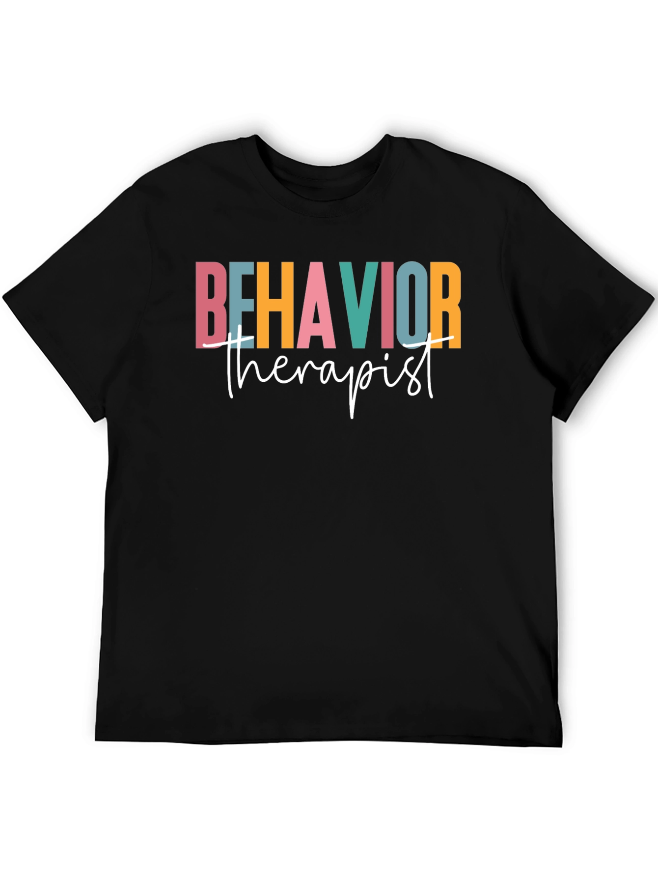 Camiseta Negra Behavior Therapist