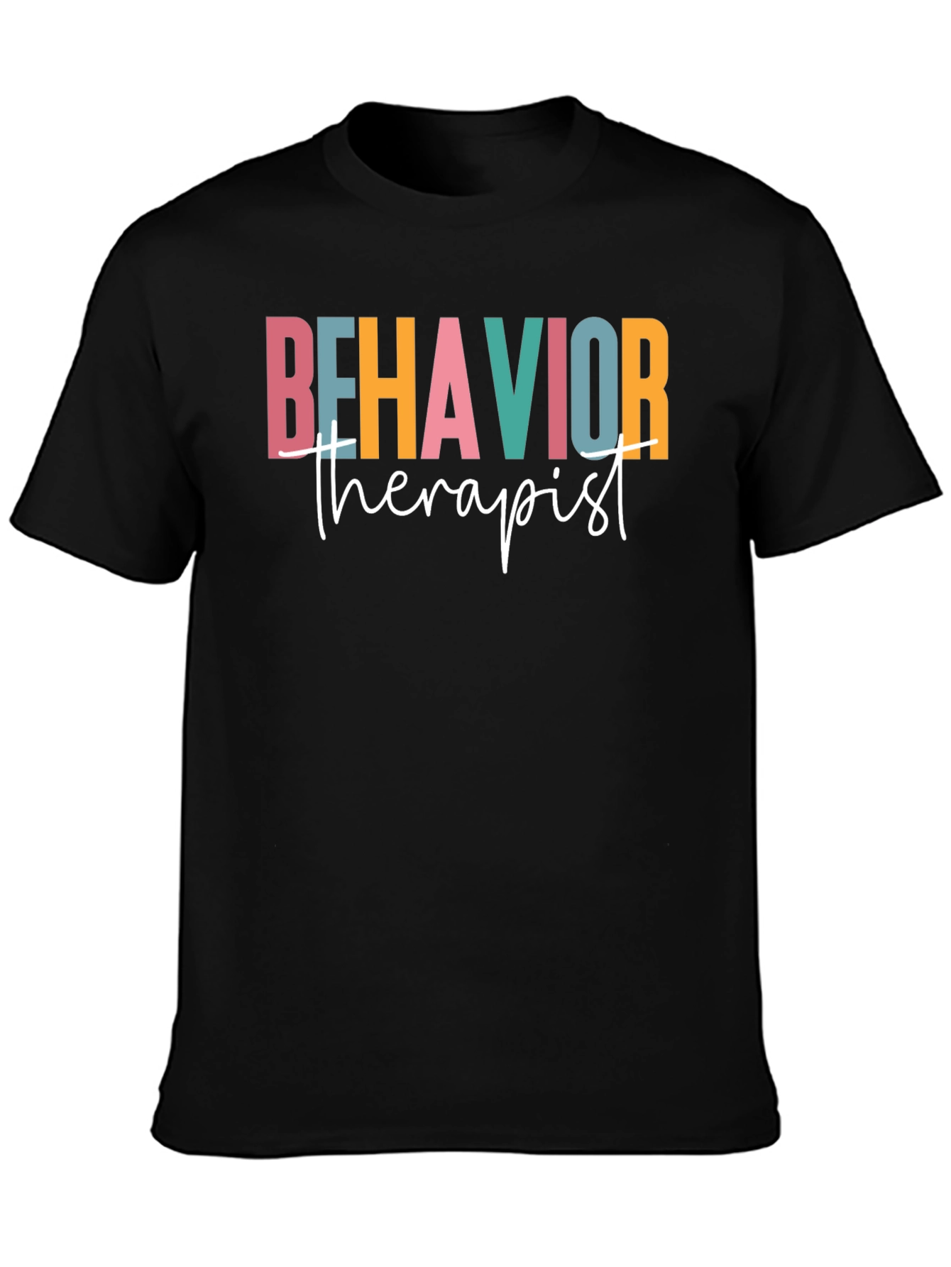 Camiseta Negra Behavior Therapist