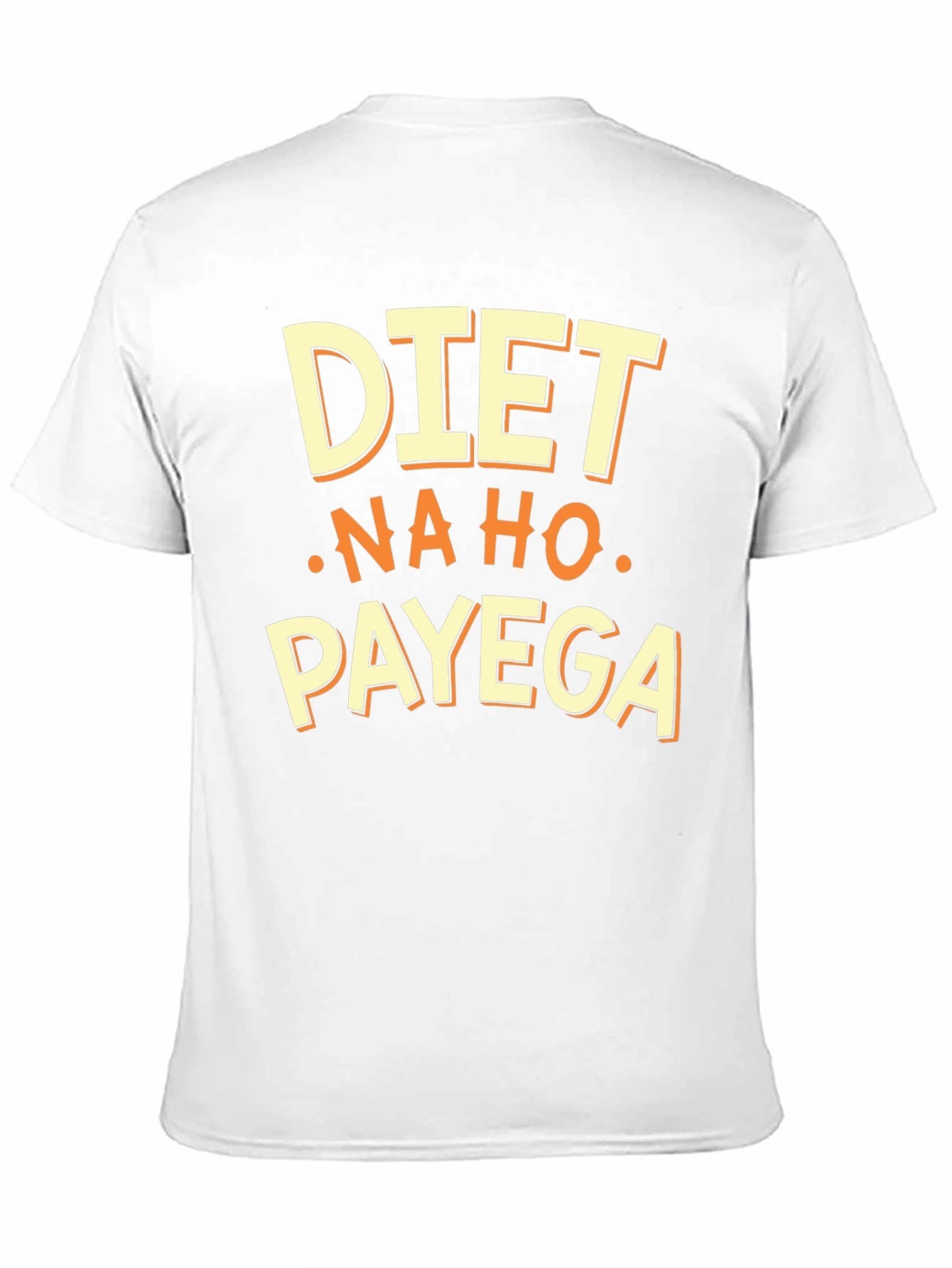 Camiseta Negra: DIET - NA HO - PAYEGA