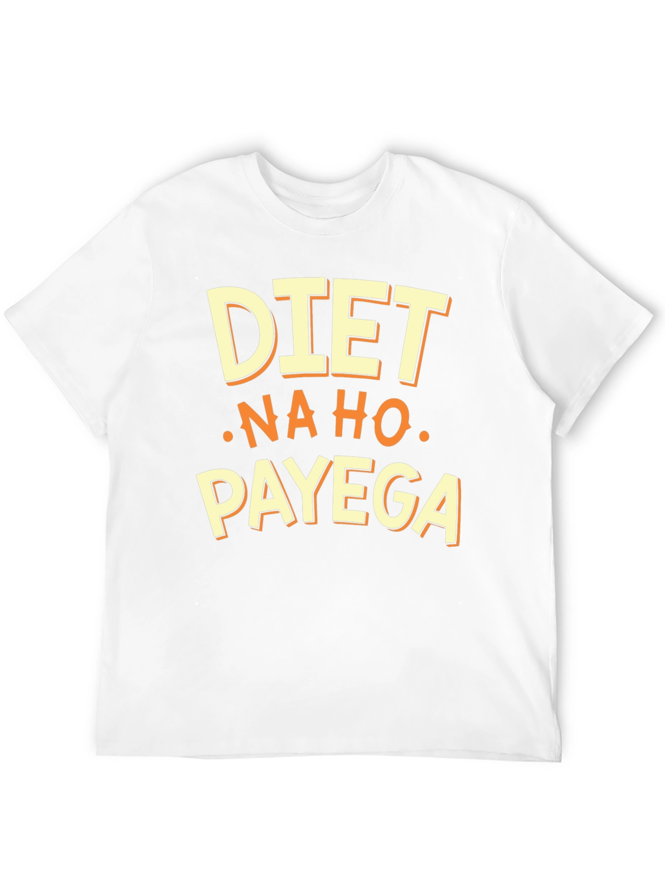 Camiseta Negra: DIET - NA HO - PAYEGA