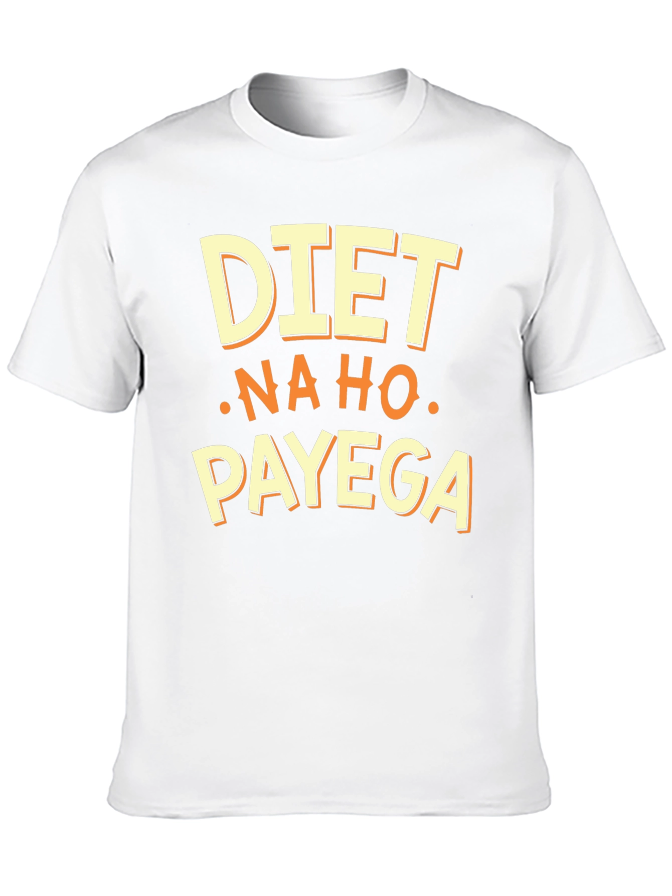 Camiseta Negra: DIET - NA HO - PAYEGA