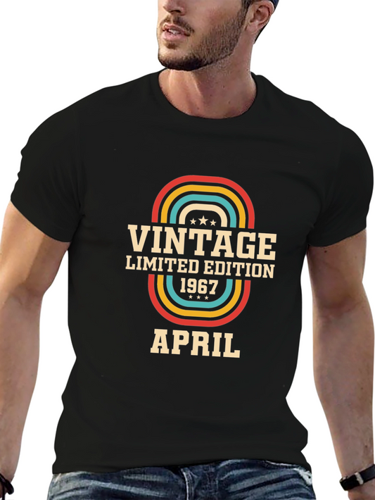 Camiseta Vintage Edición Limitada 1967 Abril