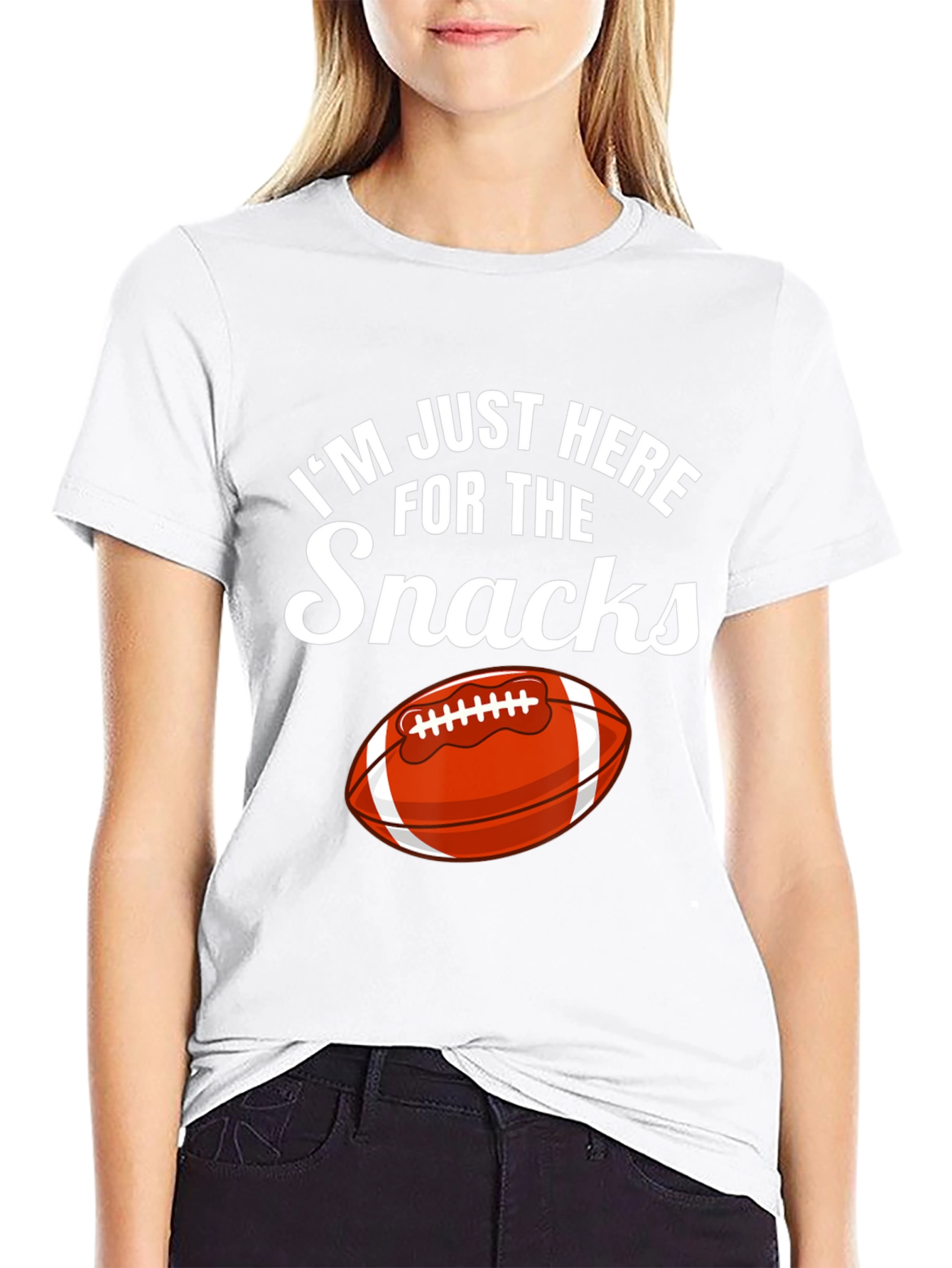 Camiseta Solo por la Comida Fútbol Americano