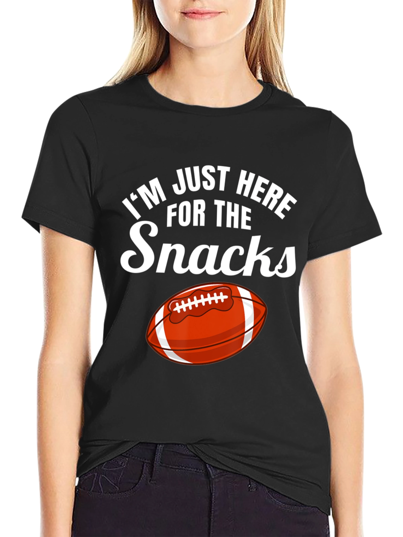 Camiseta Solo por la Comida Fútbol Americano