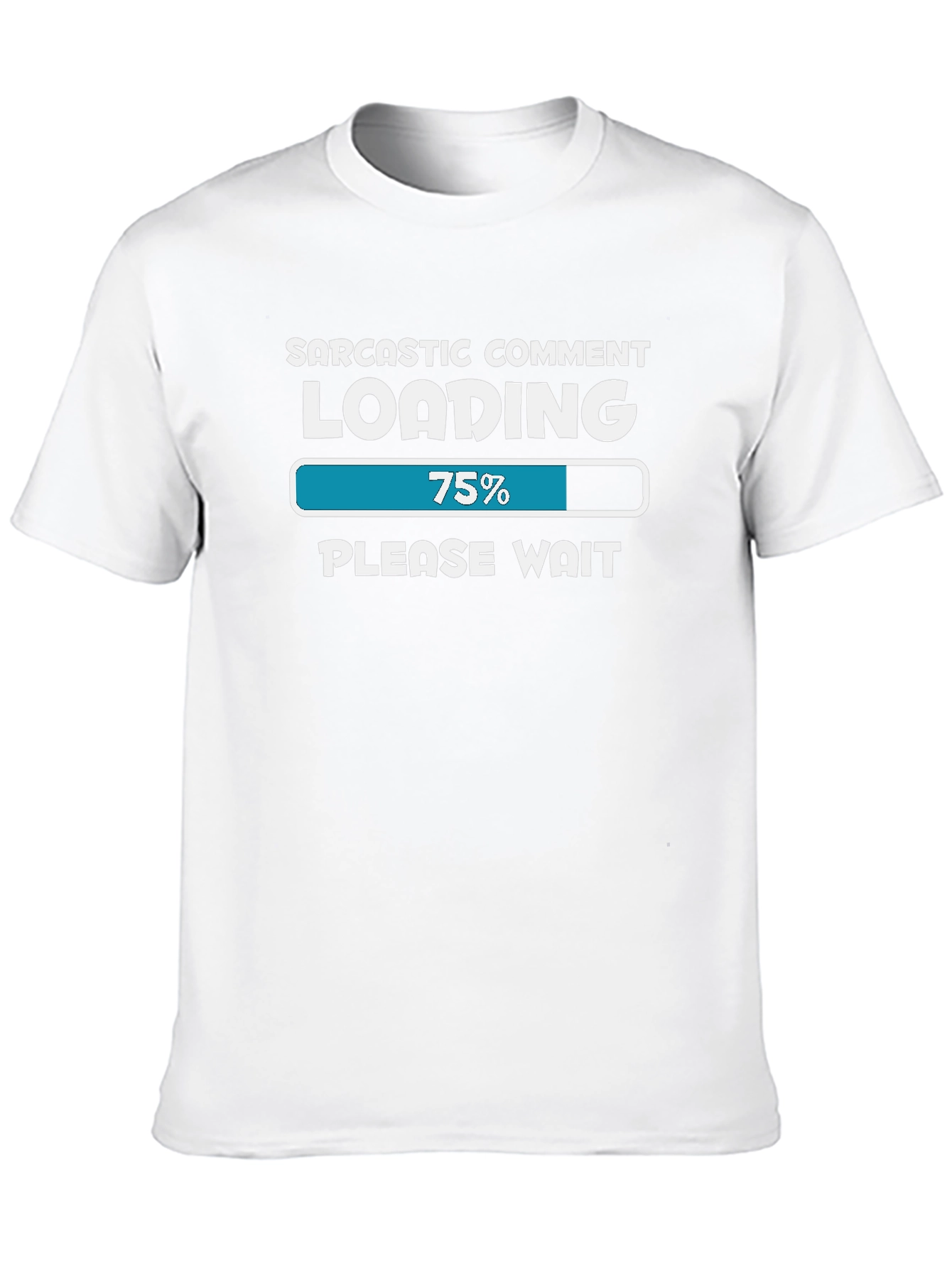 Camiseta Humorística: Comentario Sarcástico Cargando