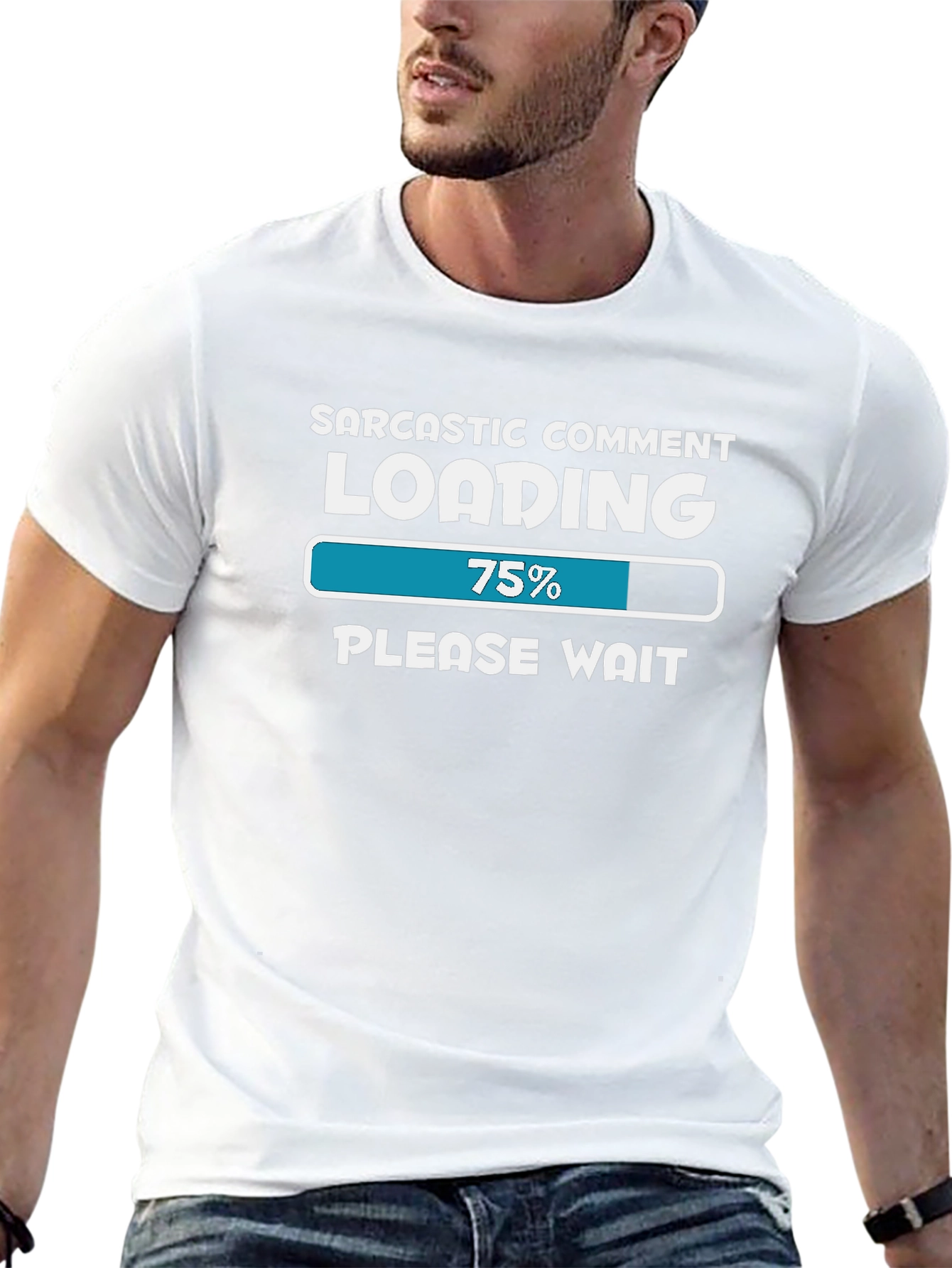 Camiseta Humorística: Comentario Sarcástico Cargando