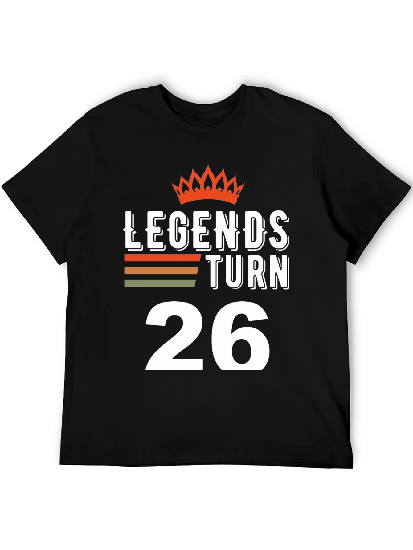 Camiseta Leyendas Cumplen 26 para Cumpleaños