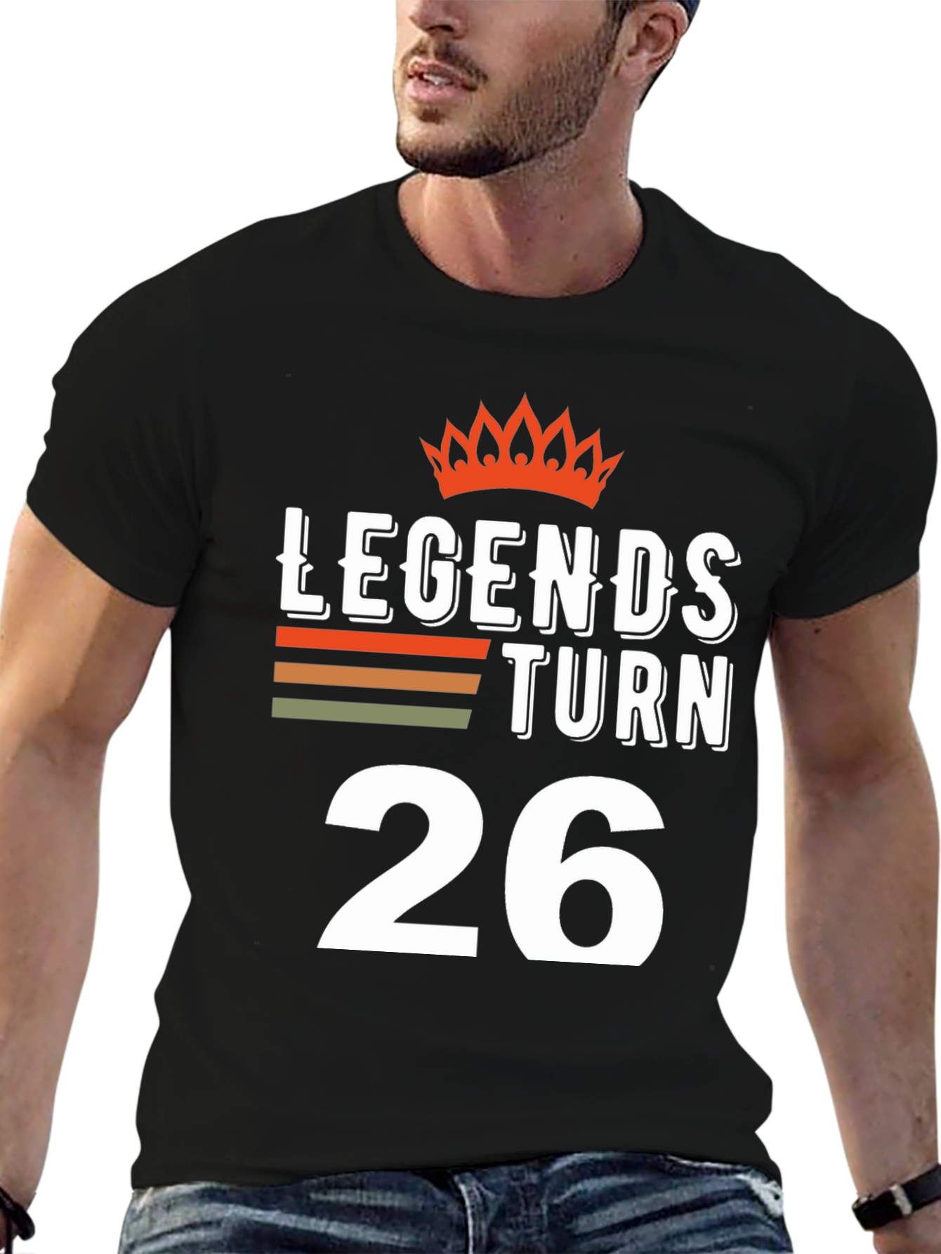 Camiseta Leyendas Cumplen 26 para Cumpleaños