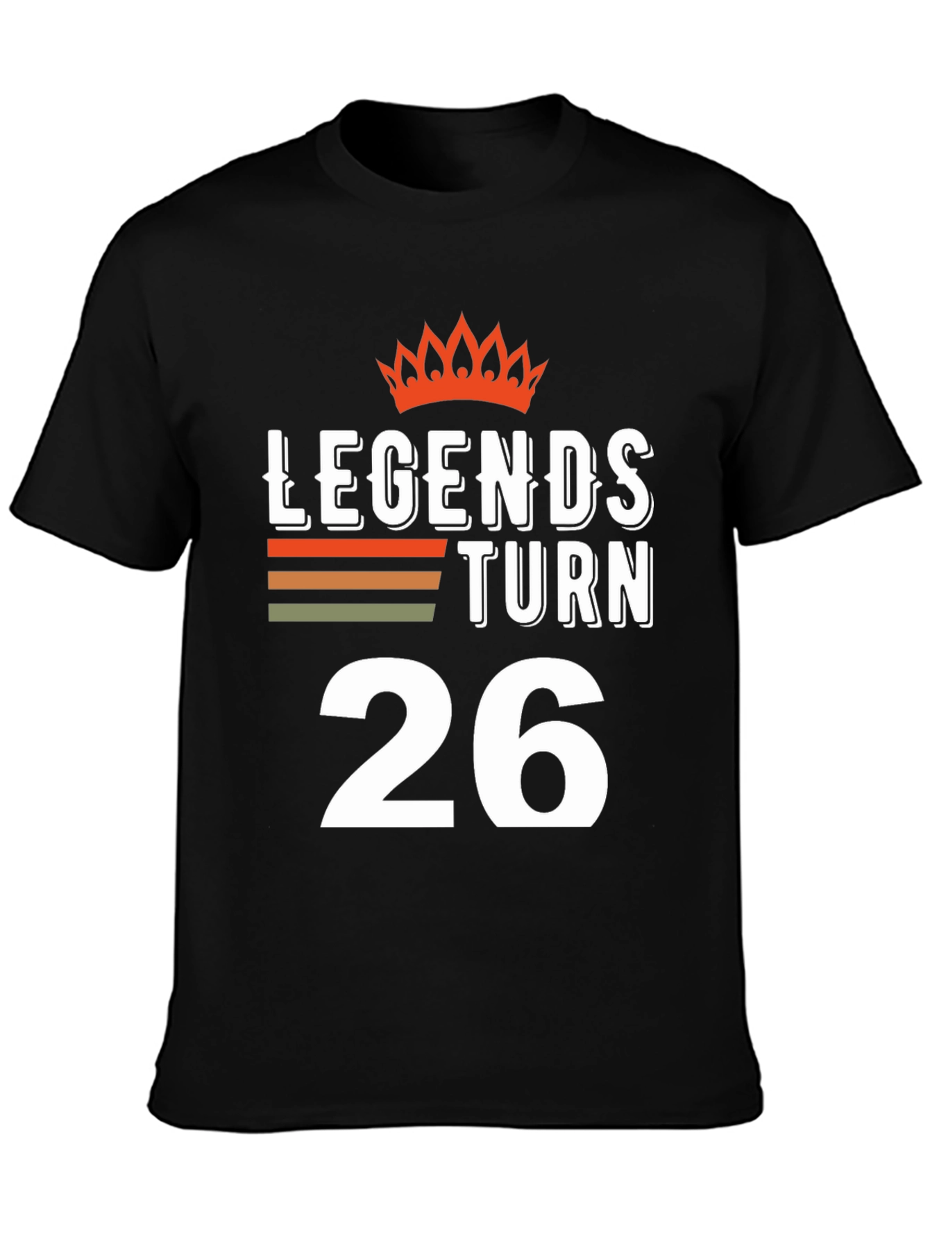 Camiseta Leyendas Cumplen 26 para Cumpleaños