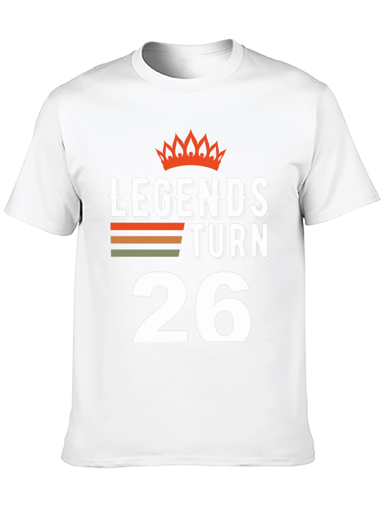 Camiseta Leyendas Cumplen 26 para Cumpleaños