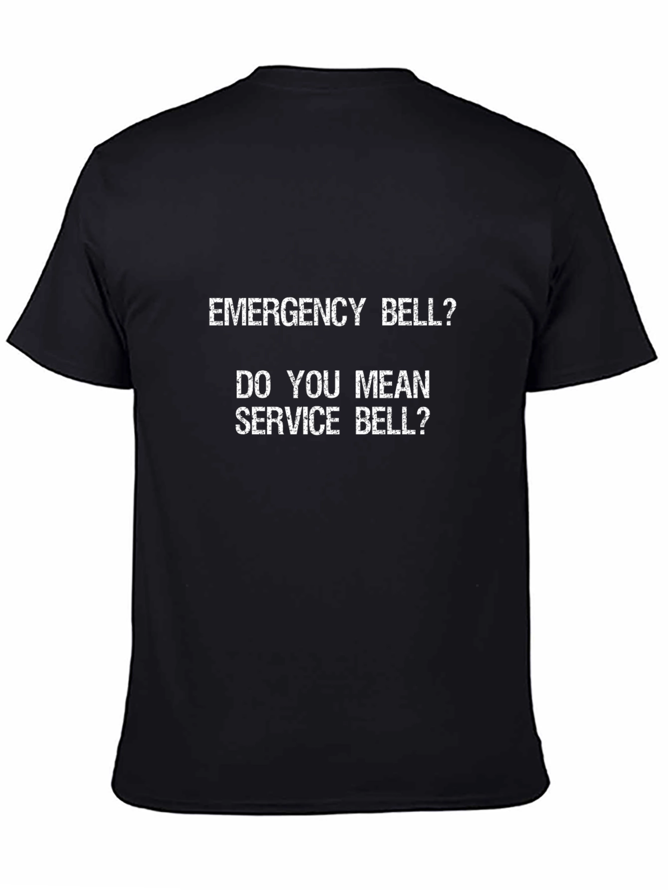Camiseta Negra: ¿Emergencia o Servicio?
