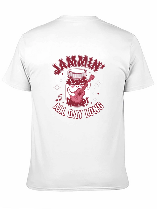 Camiseta Negra Jammin All Day Long