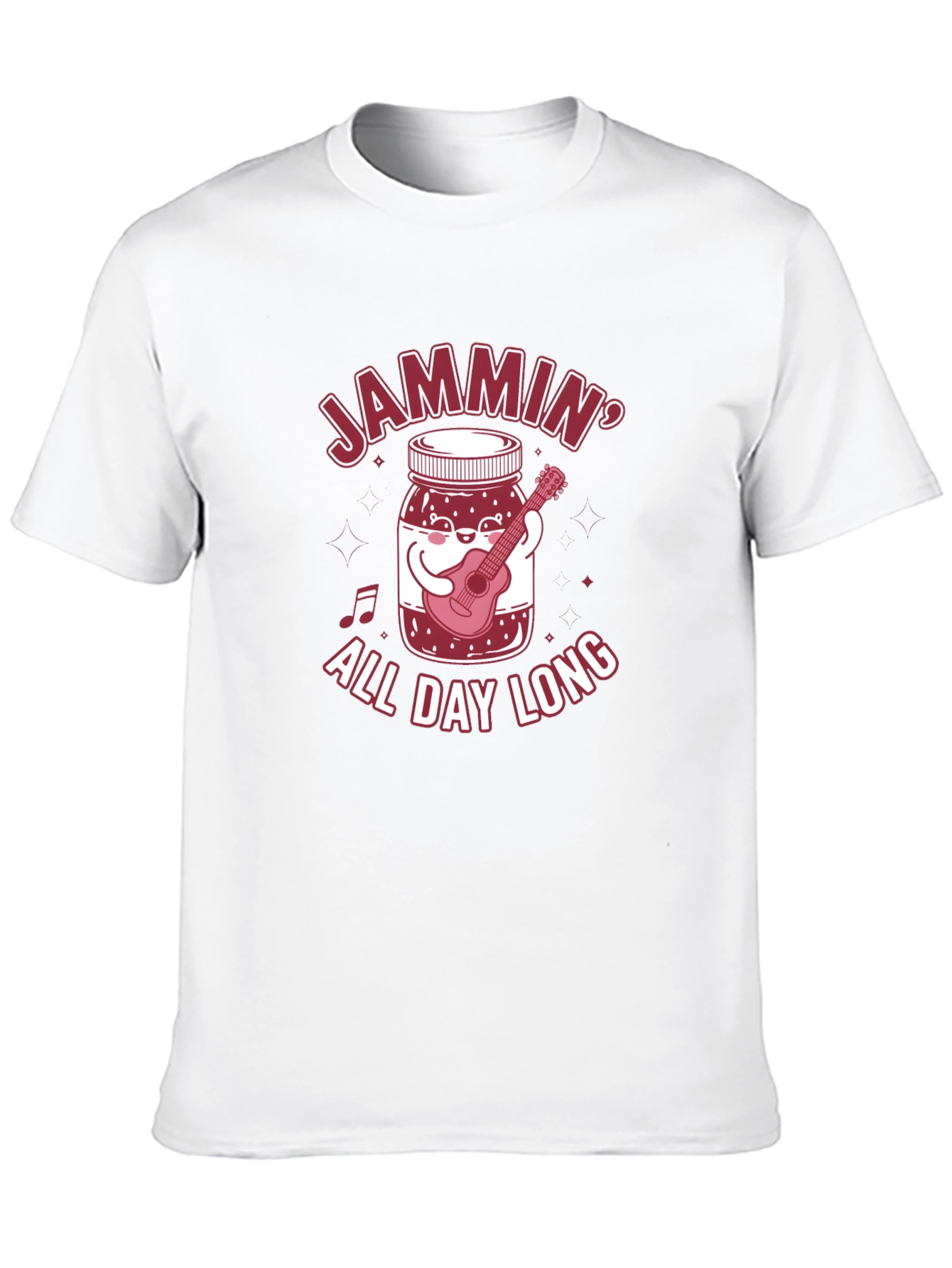 Camiseta Negra Jammin All Day Long