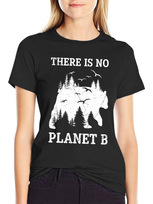 Camiseta Negra No Hay Planeta B