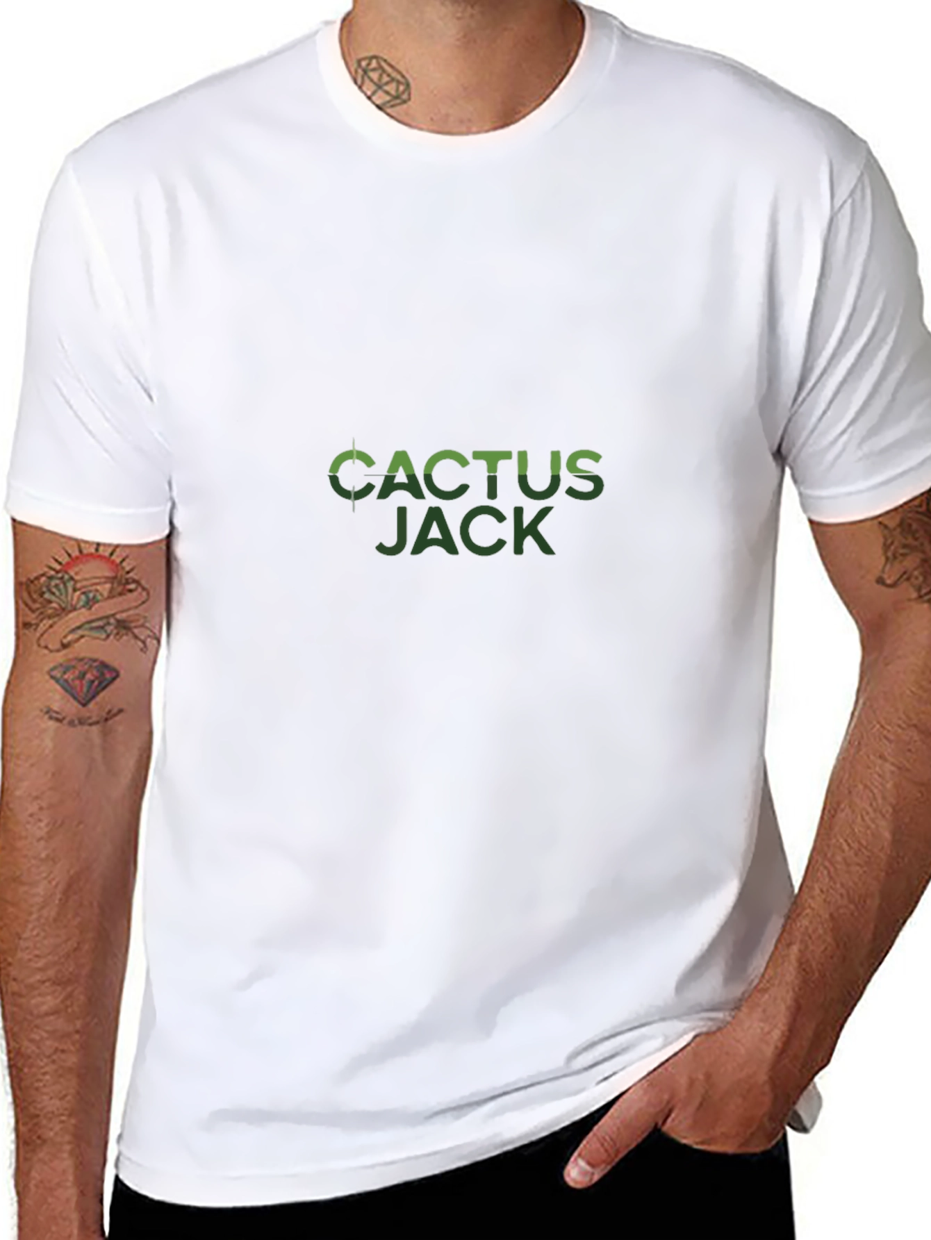 Camiseta Negra Cactus Jack
