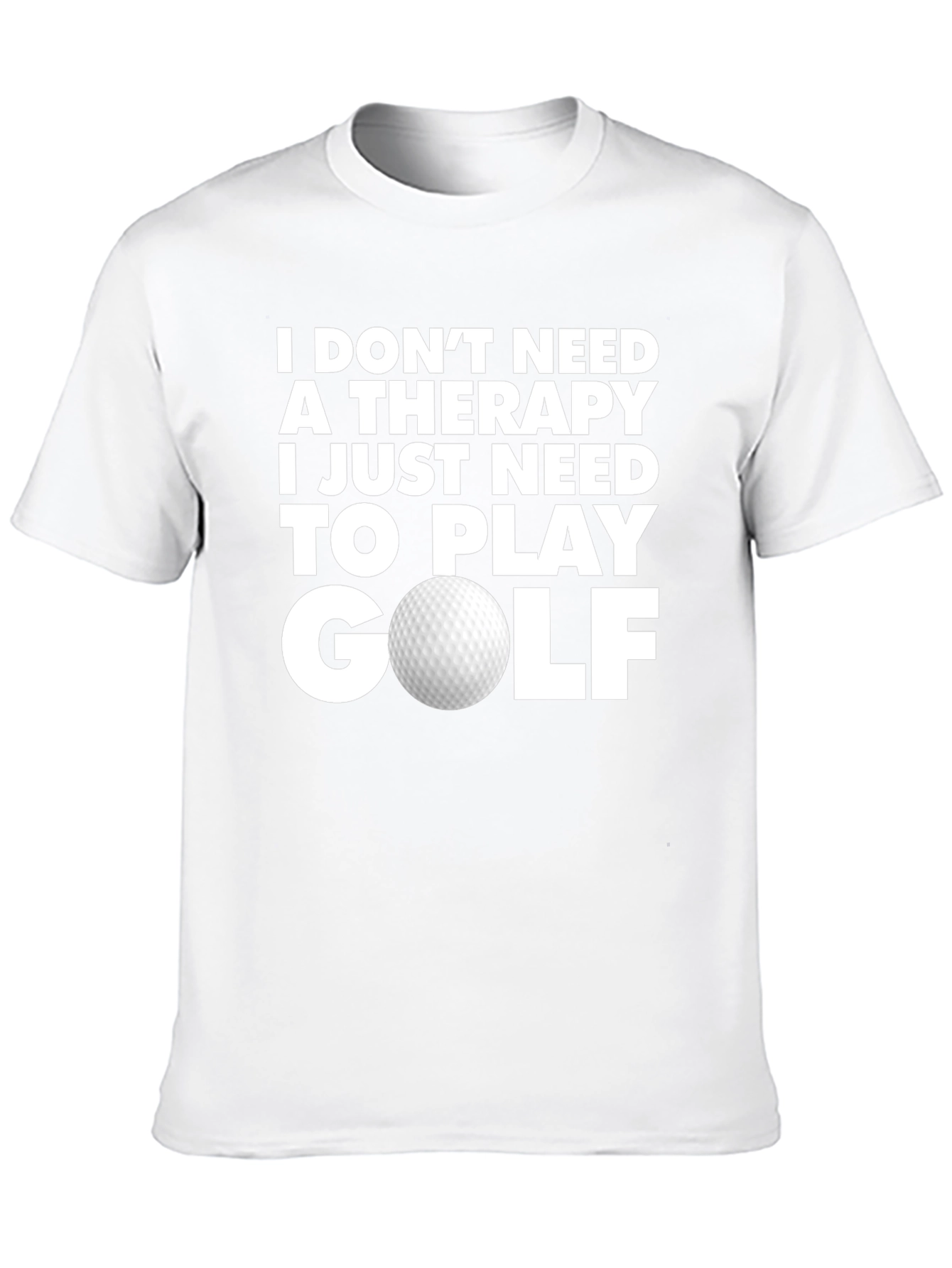 Camiseta Golf es mi Terapia para Hombre