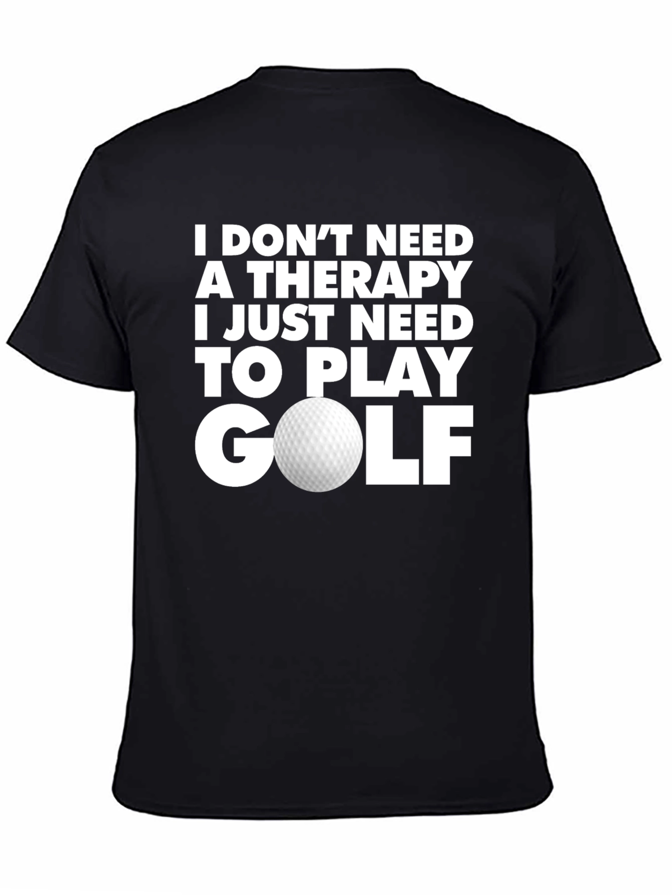 Camiseta Golf es mi Terapia para Hombre