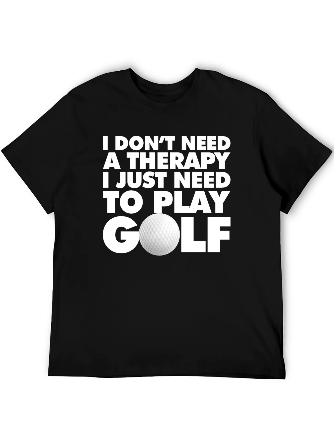 Camiseta Golf es mi Terapia para Hombre