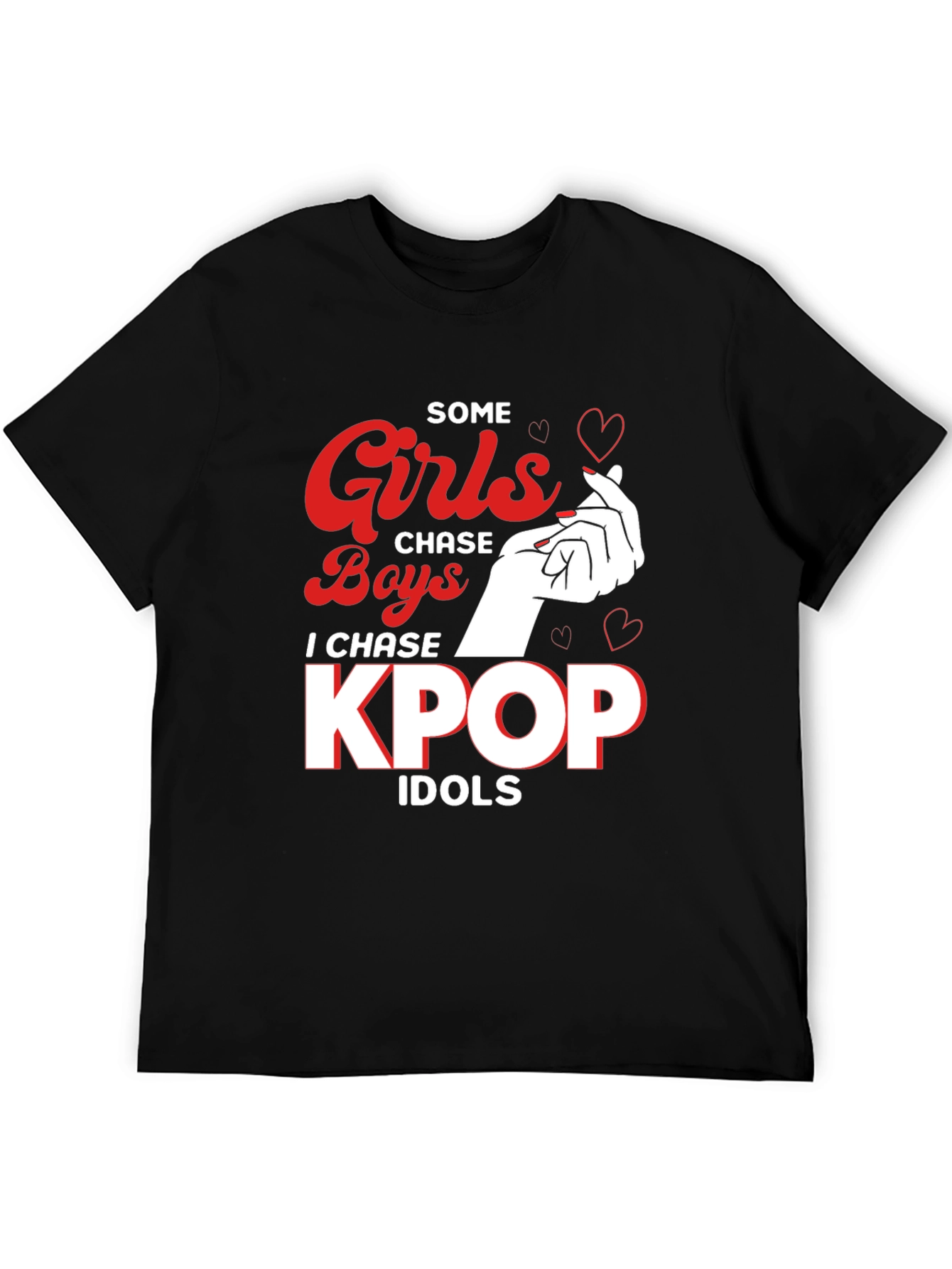 Camiseta Negra KPop Idols