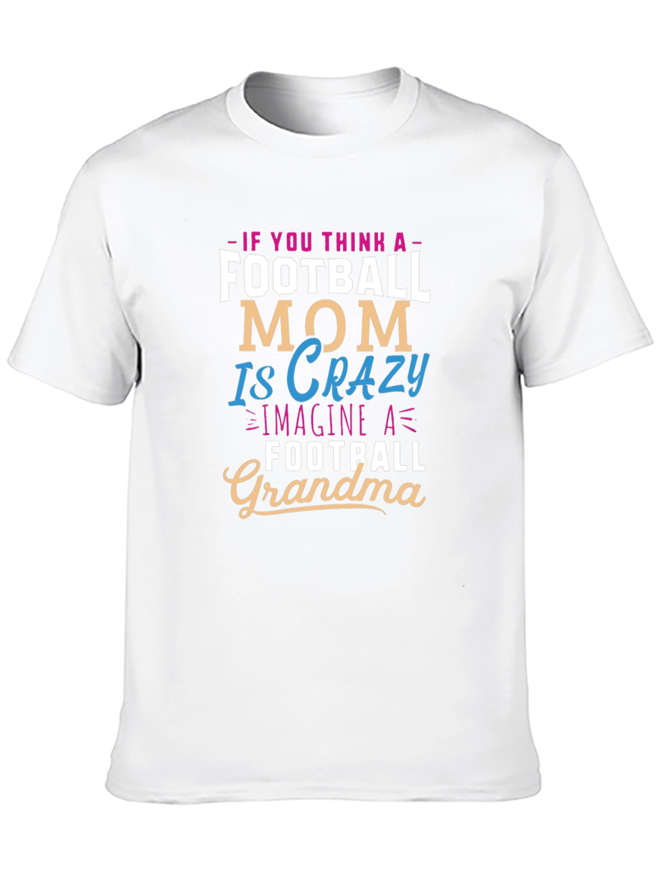 Camiseta Negra Football Grandma