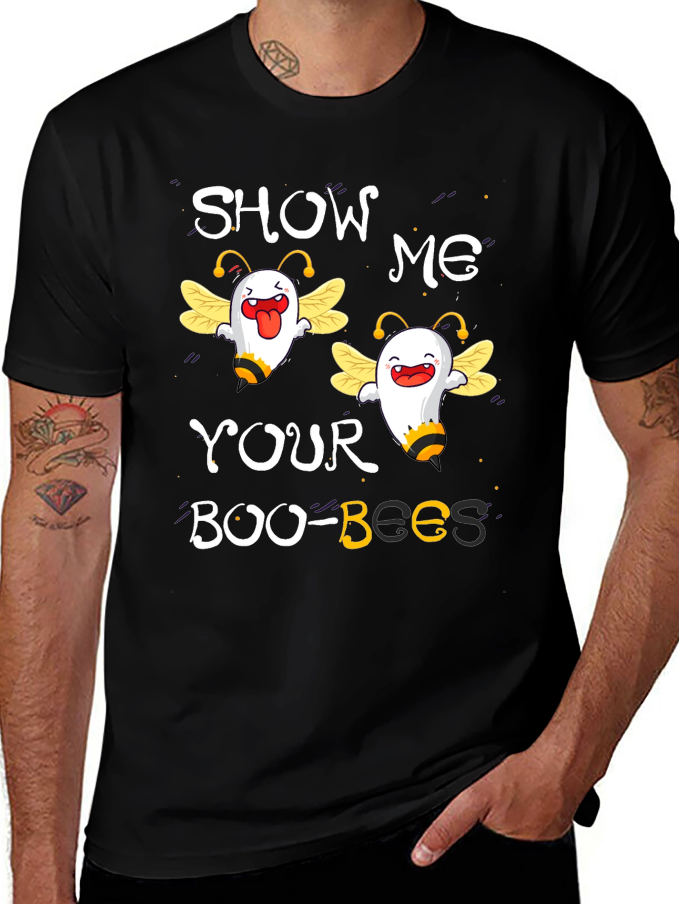 Camiseta Show Me Your Boo-Bees Halloween