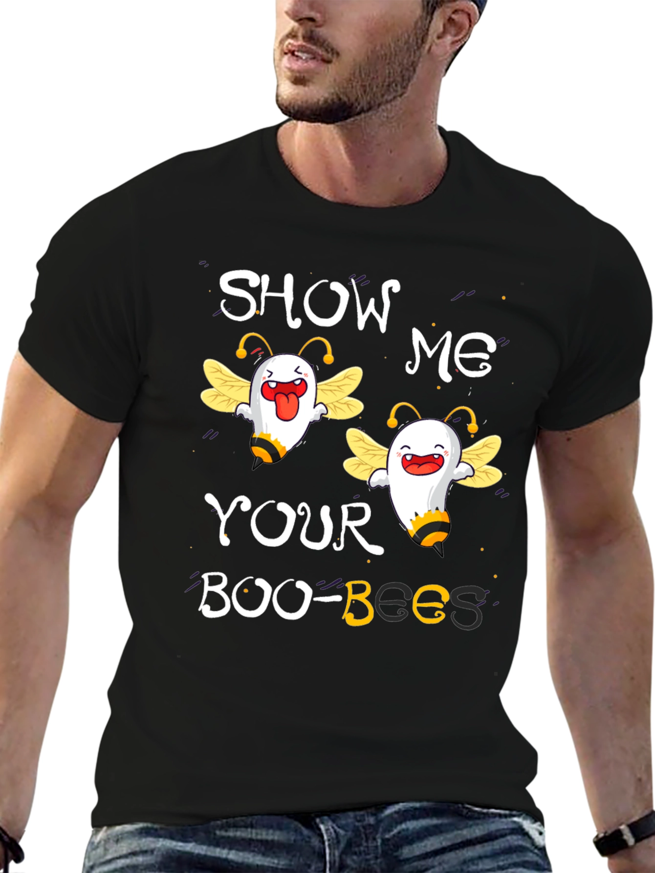 Camiseta Show Me Your Boo-Bees Halloween