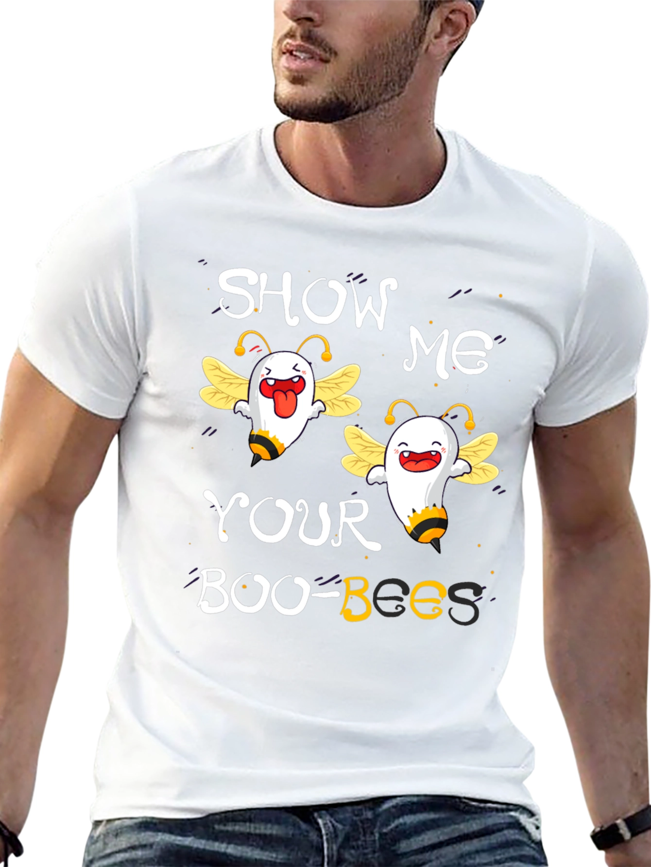 Camiseta Show Me Your Boo-Bees Halloween