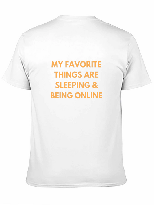 Camiseta Negra con Mensaje Divertido
