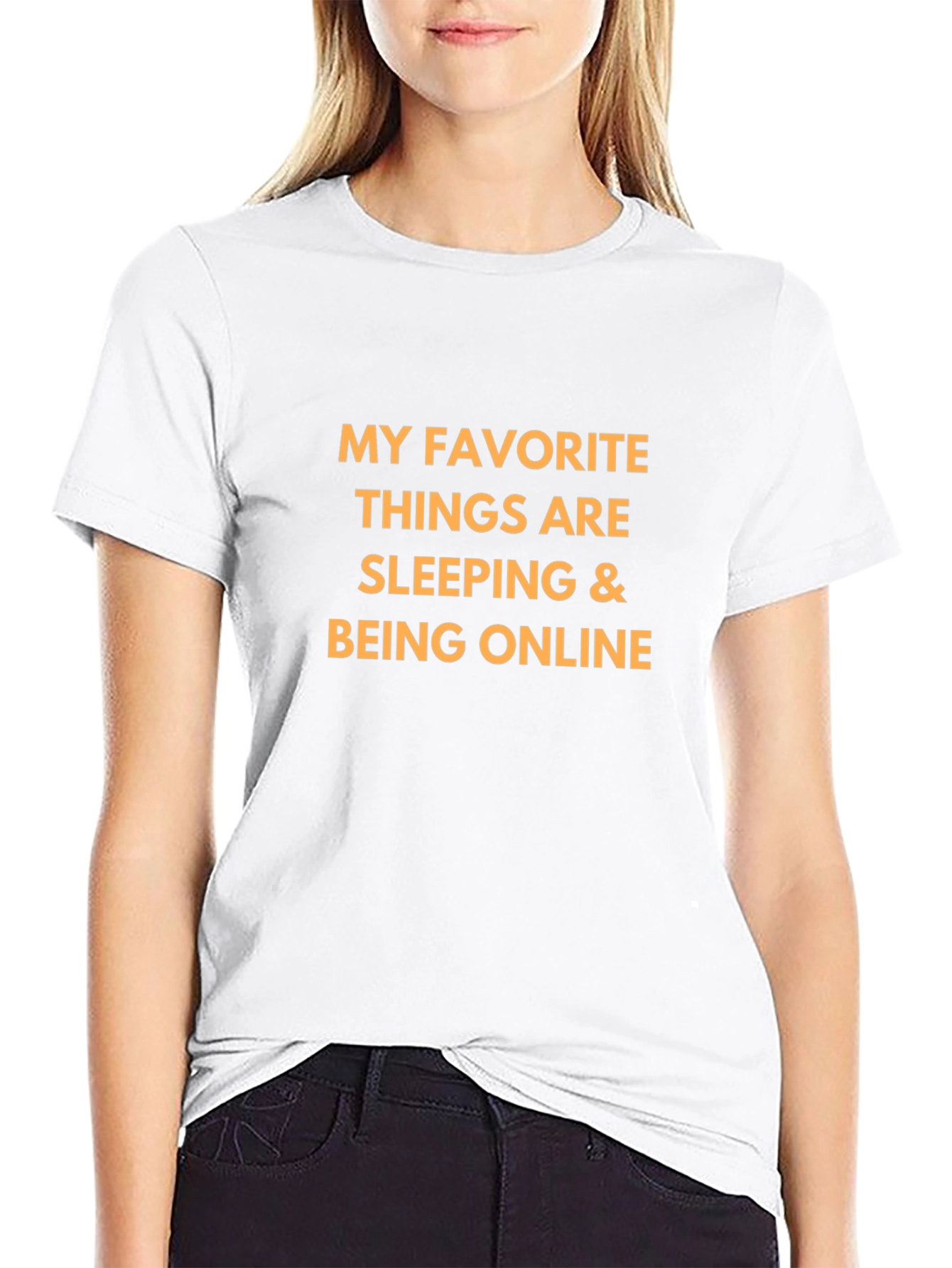 Camiseta Negra con Mensaje Divertido