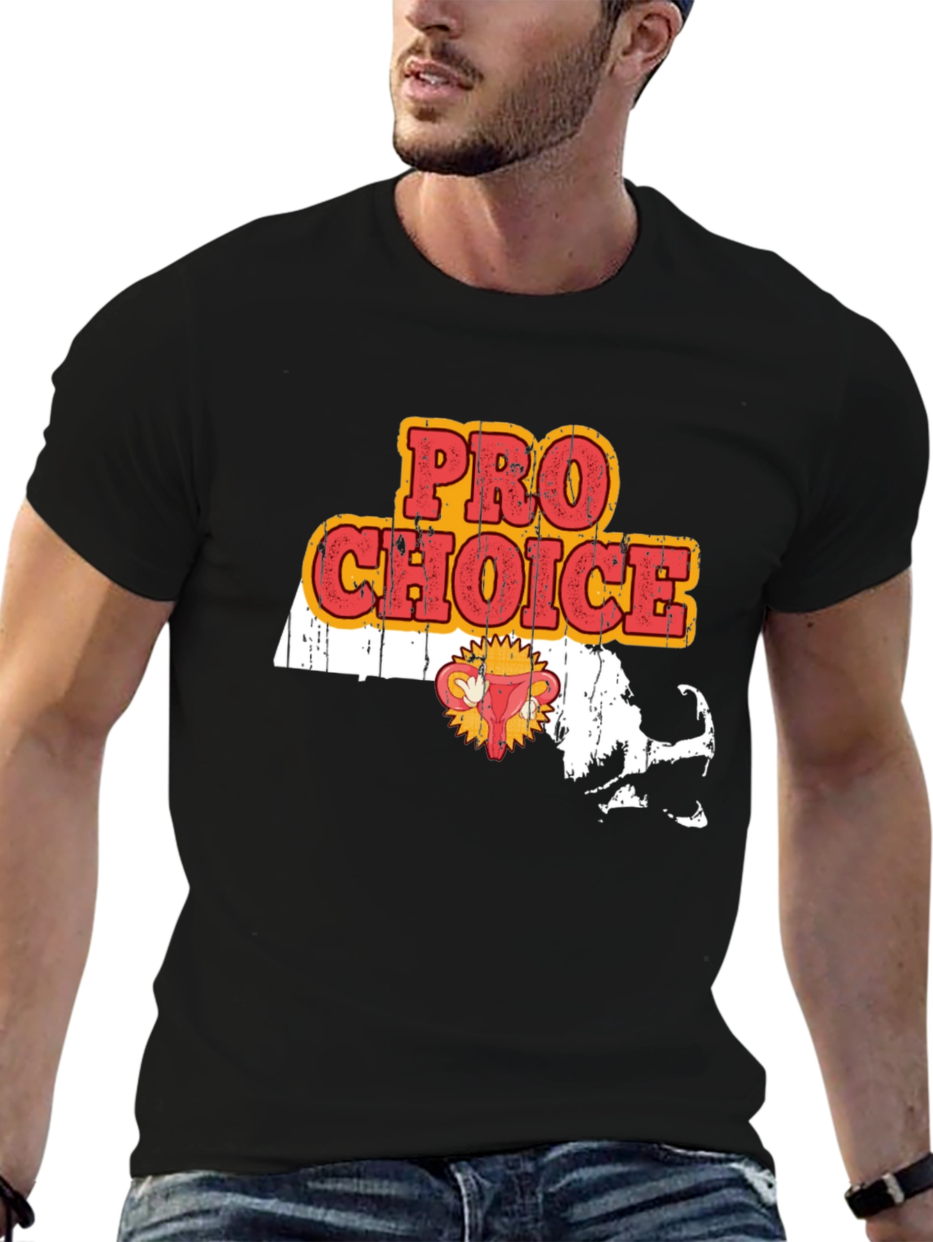 Camiseta Pro Choice Massachusetts