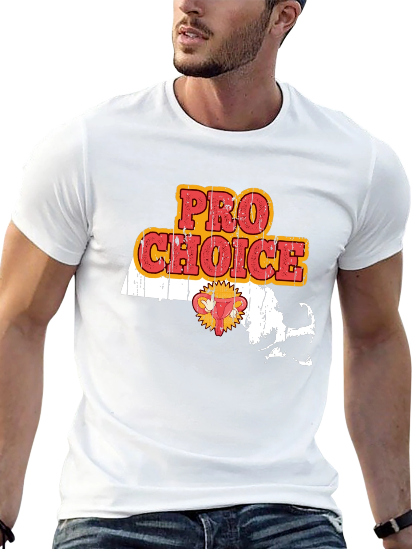 Camiseta Pro Choice Massachusetts