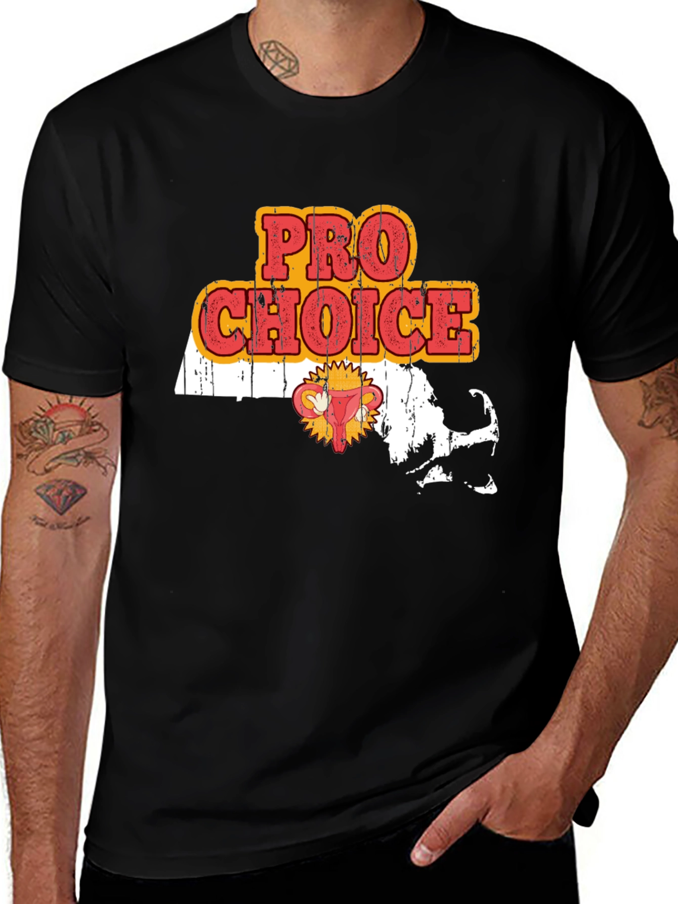 Camiseta Pro Choice Massachusetts