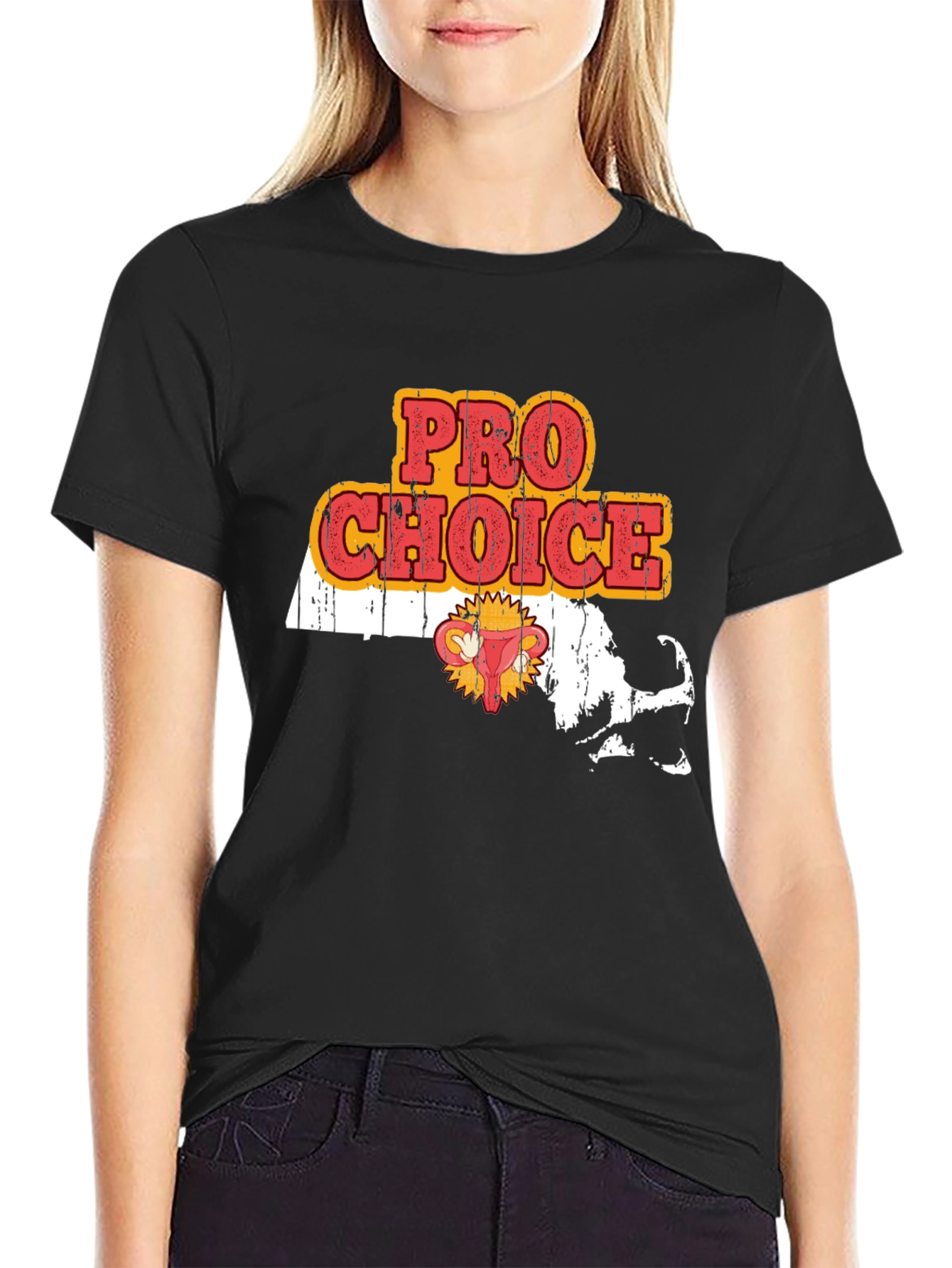 Camiseta Pro Choice Massachusetts