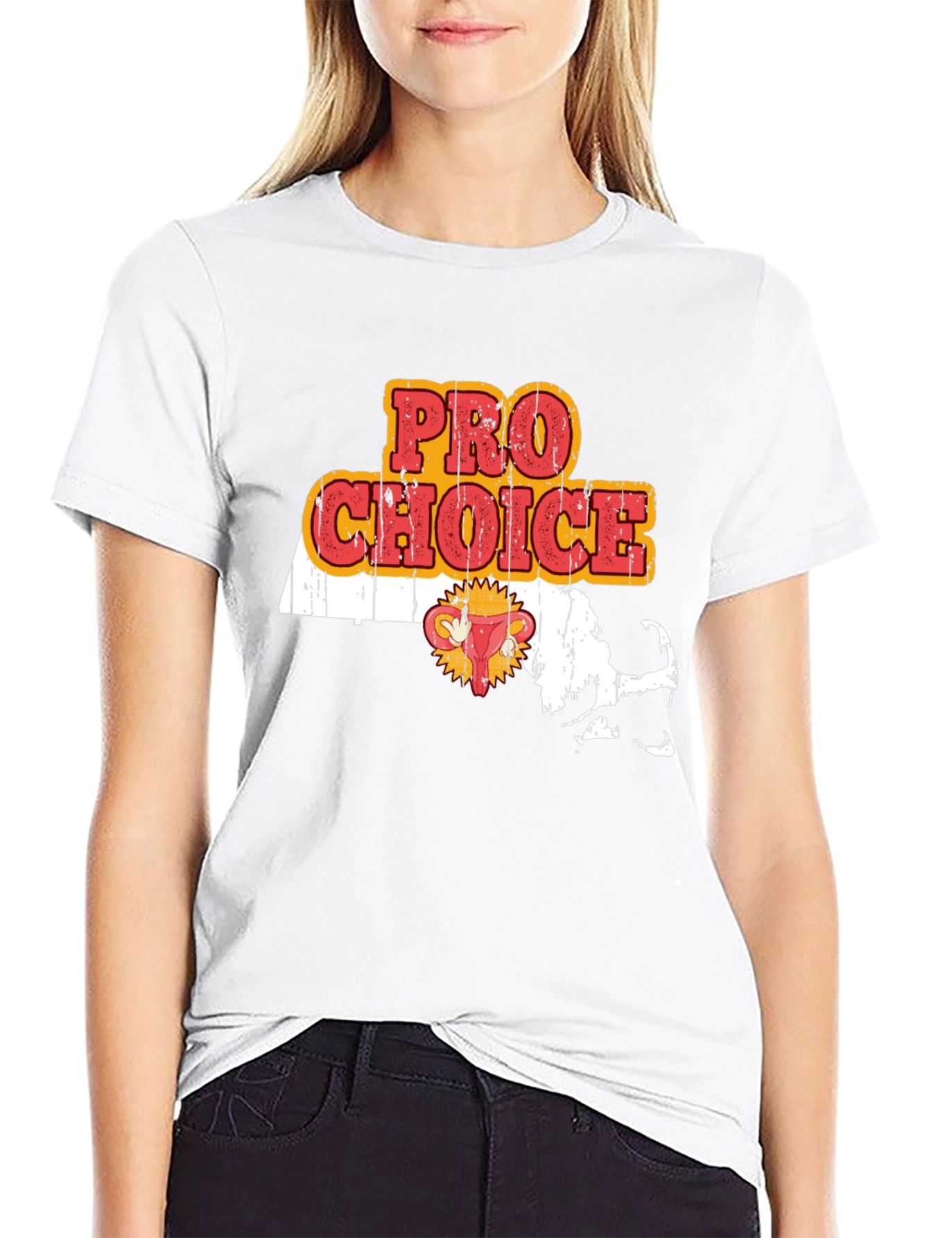 Camiseta Pro Choice Massachusetts