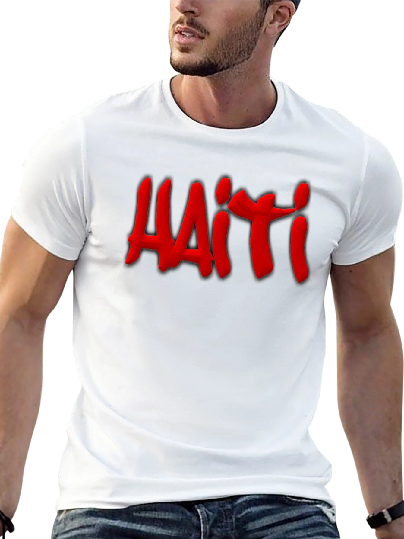 Camiseta Haiti para Hombre