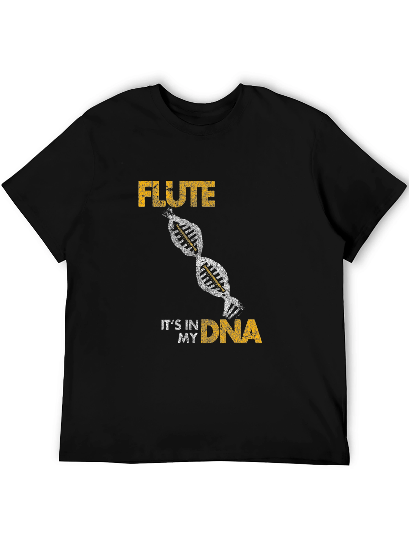 Camiseta Negra Flute in my DNA