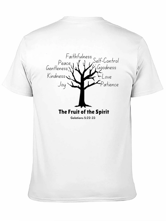 Camiseta Negra: El Fruto del Espíritu