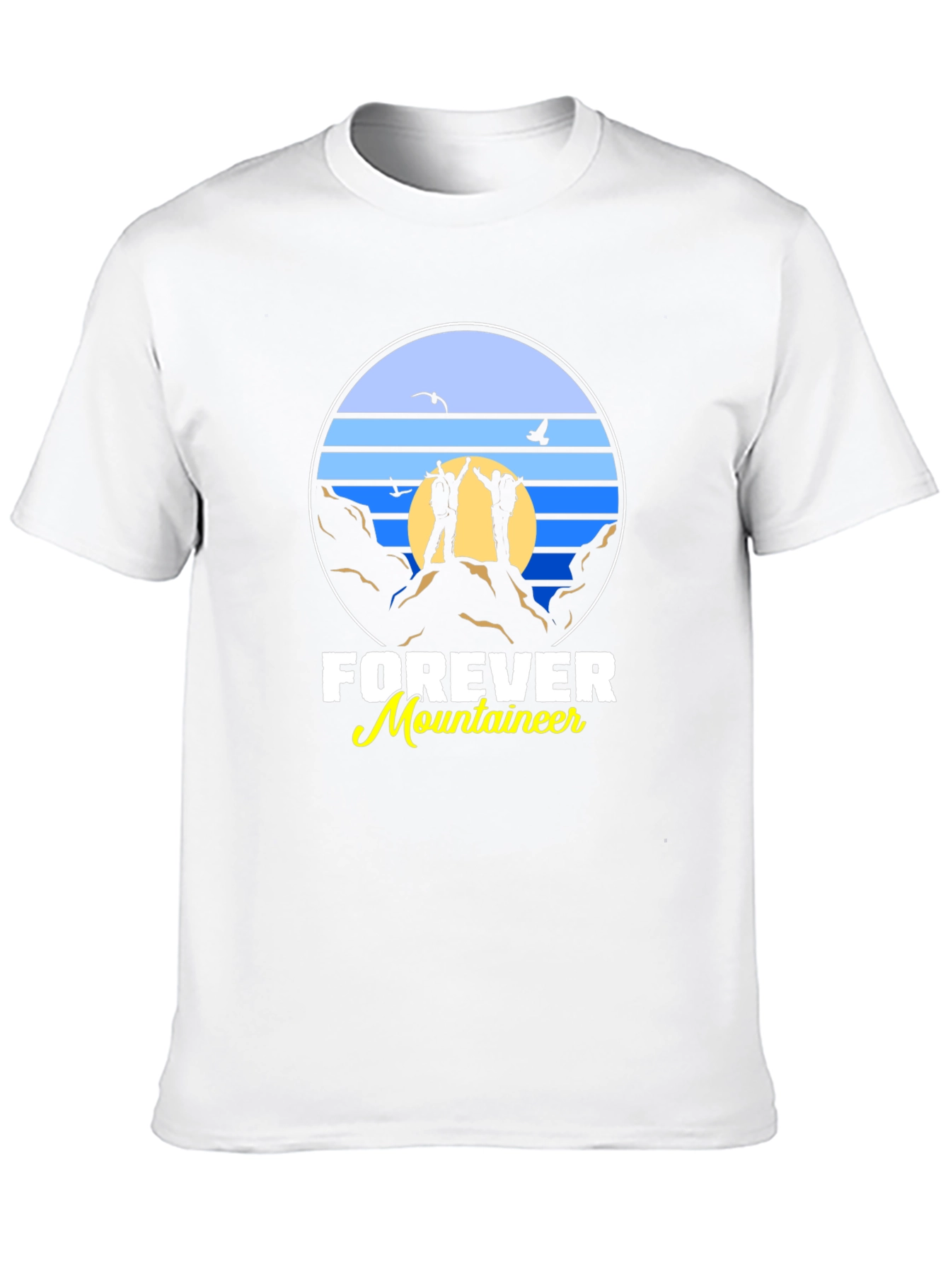Camiseta Negra Forever Mountaineer