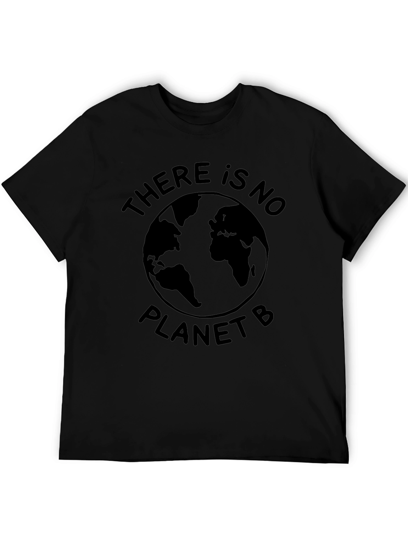 Camiseta Negra: No hay planeta B