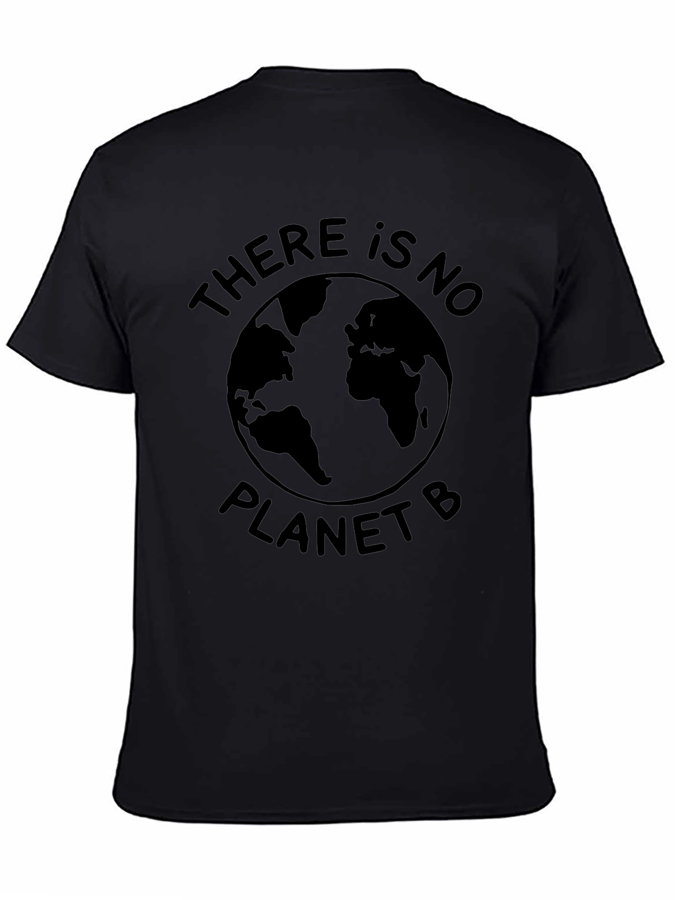 Camiseta Negra: No hay planeta B