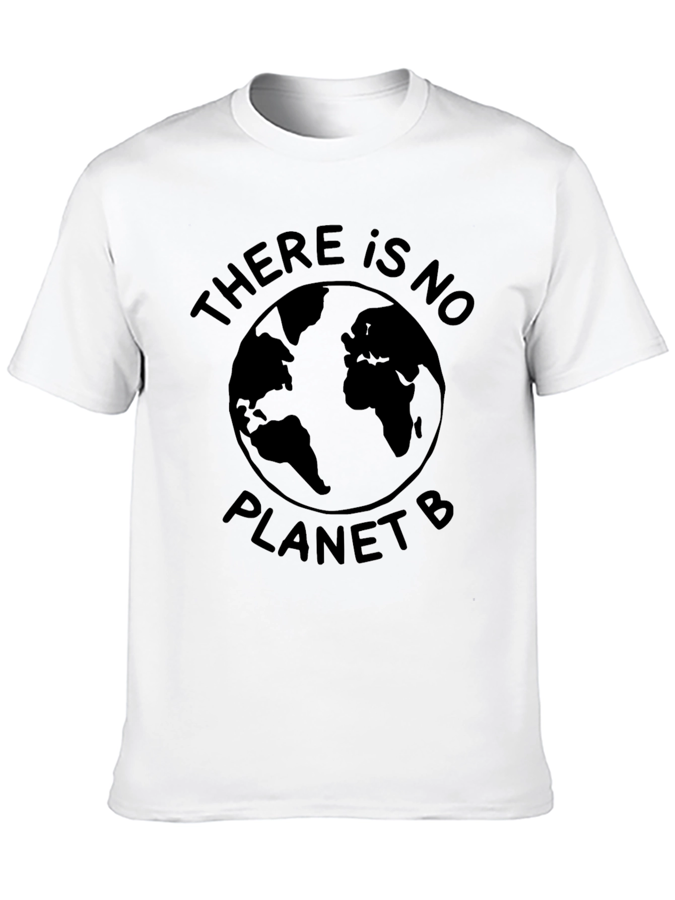 Camiseta Negra: No hay planeta B