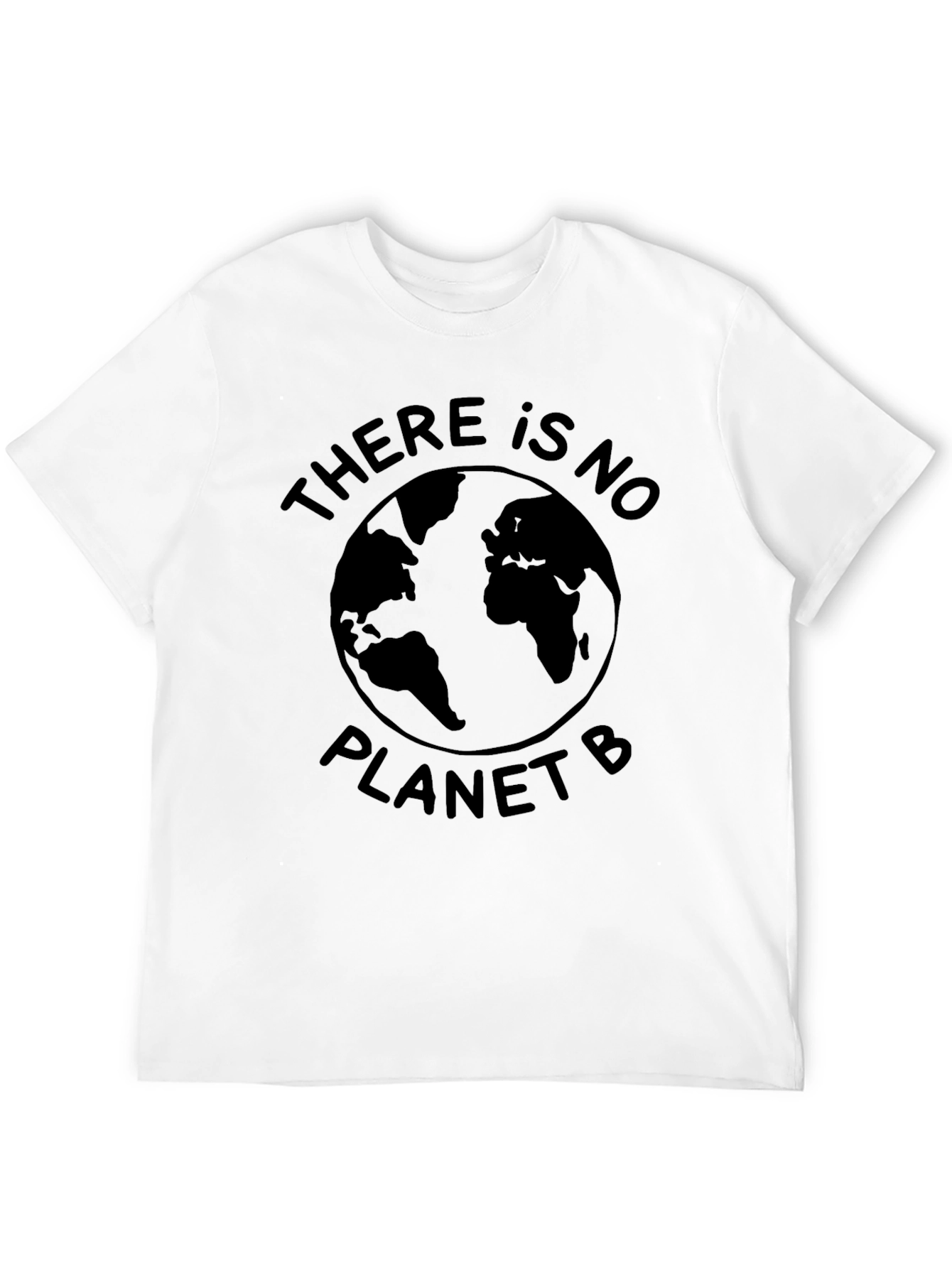 Camiseta Negra: No hay planeta B