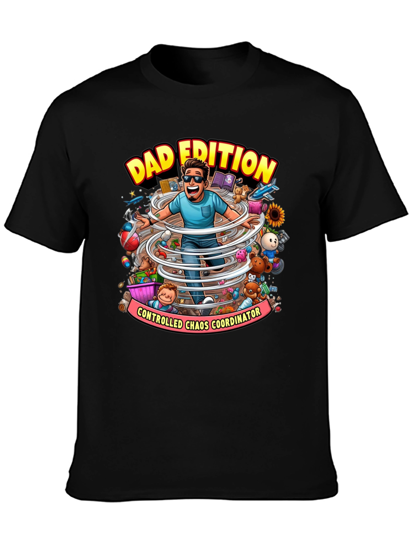 Camiseta Negra: Dad Edition - Coordinator