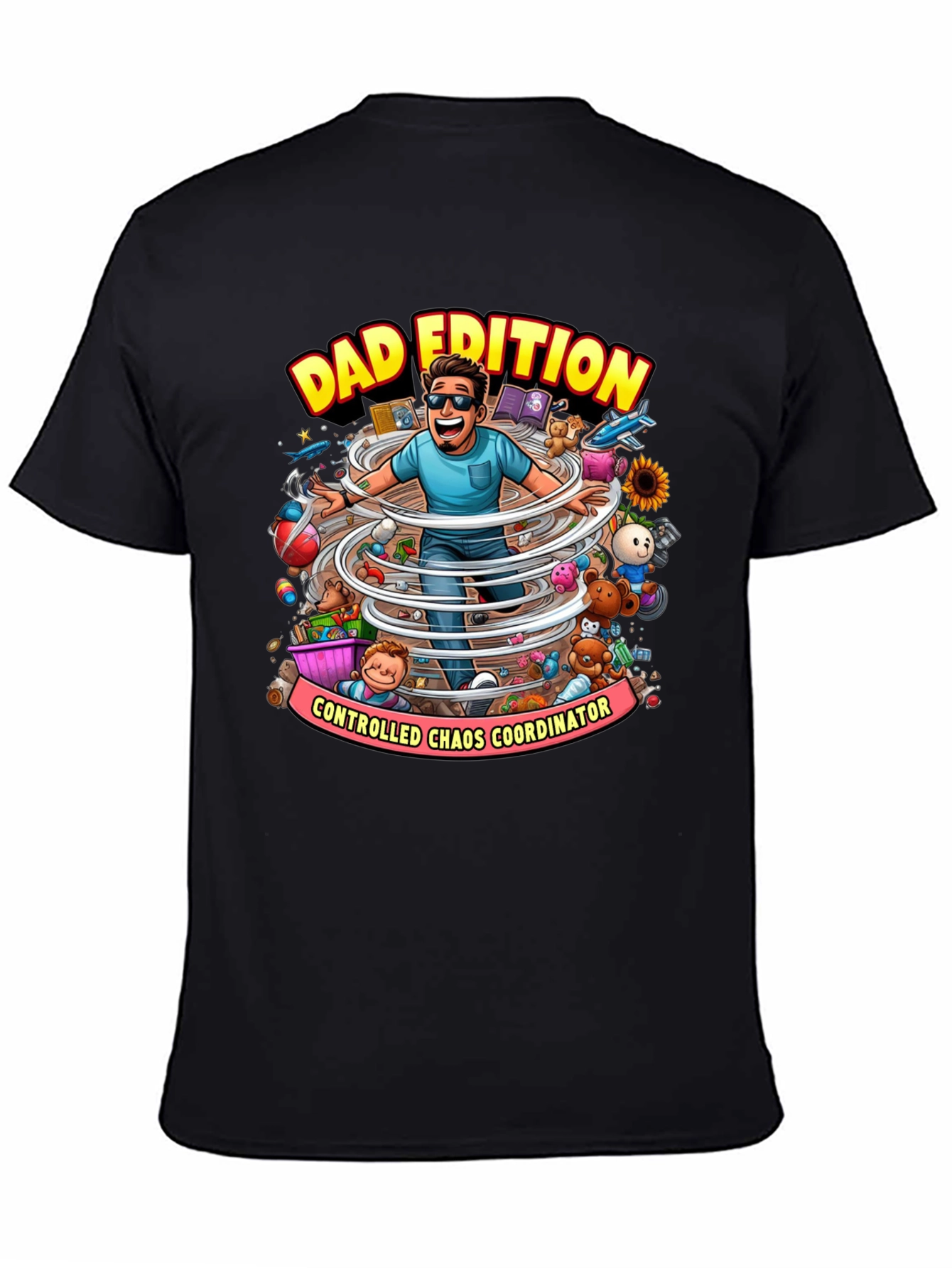 Camiseta Negra: Dad Edition - Coordinator